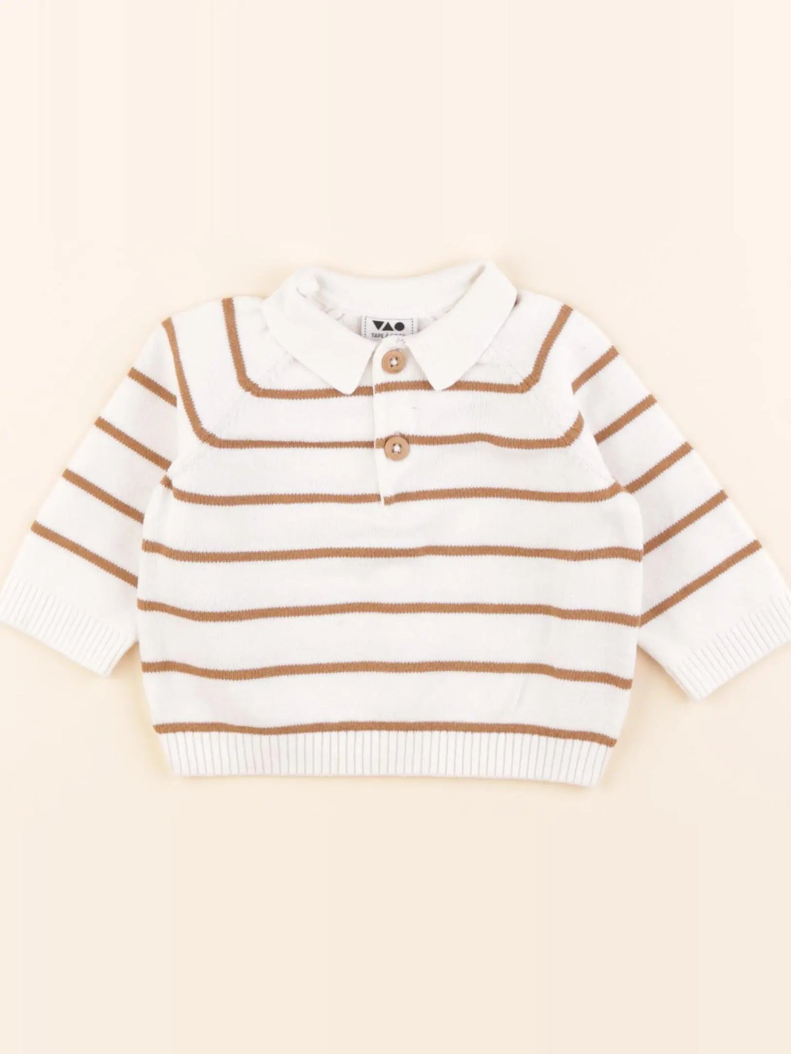 Tape à l'oeil - pull beige - 6 mois