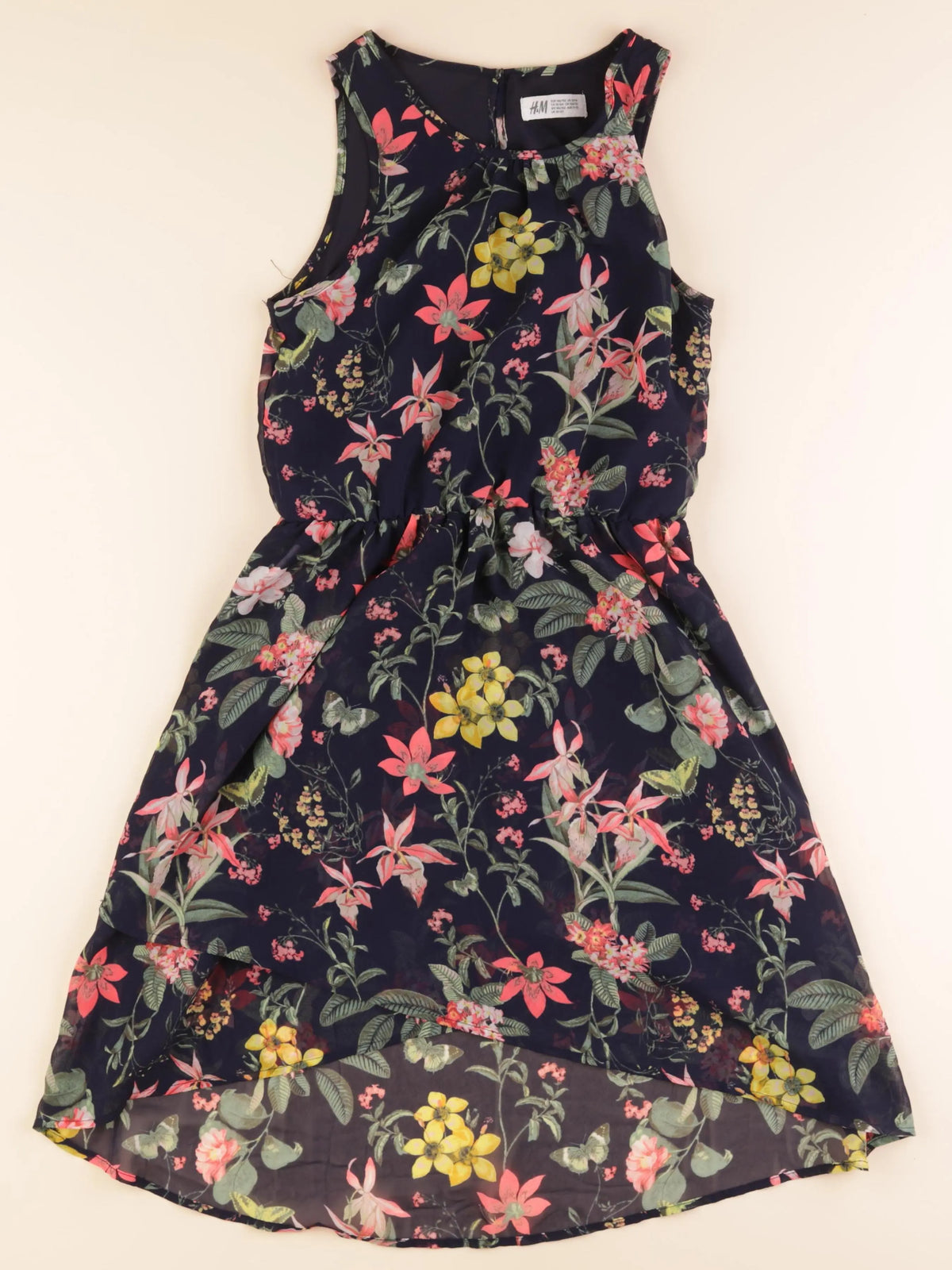 H&M - robe multicolore - 10/12 ans