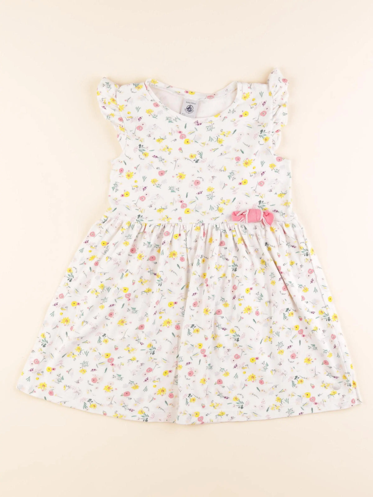 Petit Bateau - robe multicolore - 6 ans
