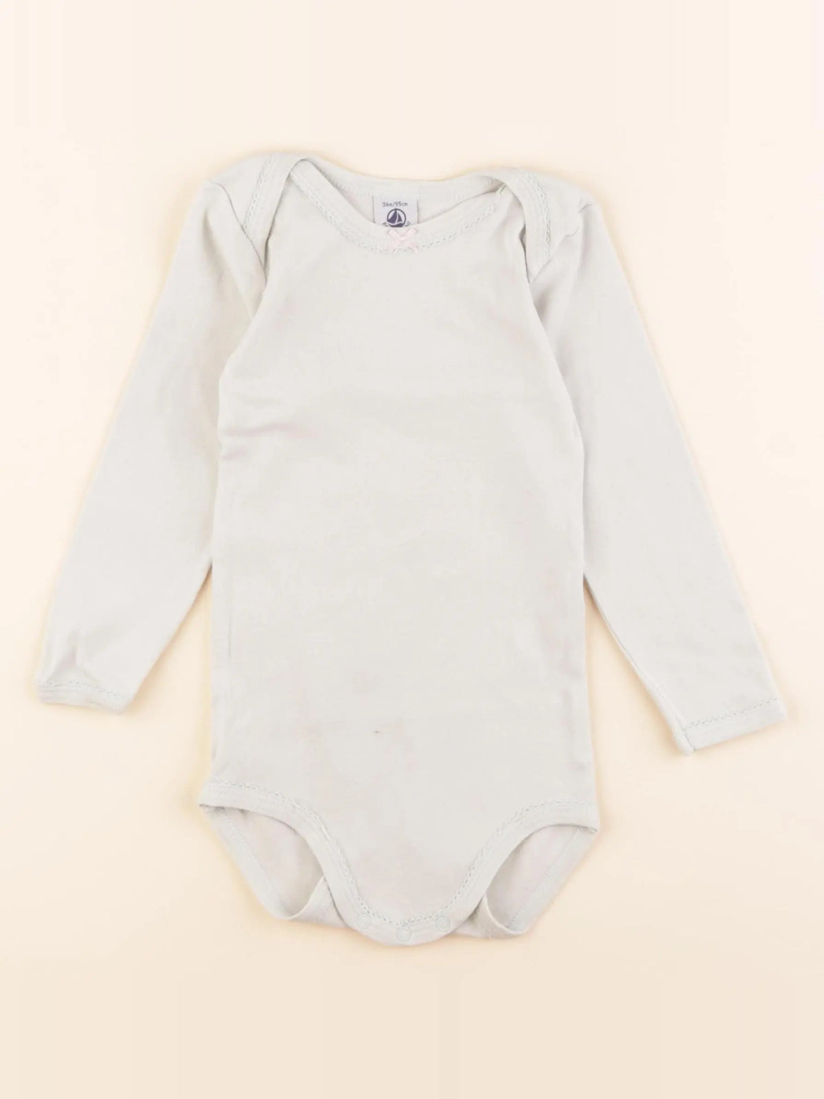 Petit Bateau - body vert - 36 mois