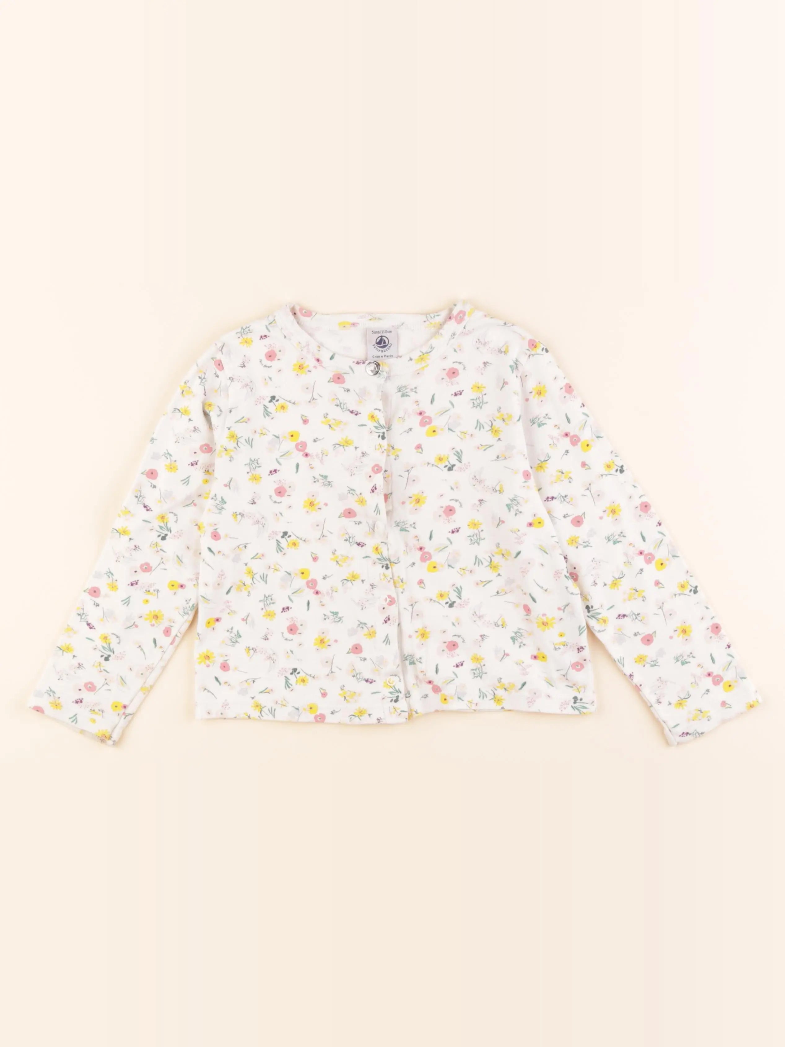 Petit Bateau - tee-shirt multicolore - 5 ans