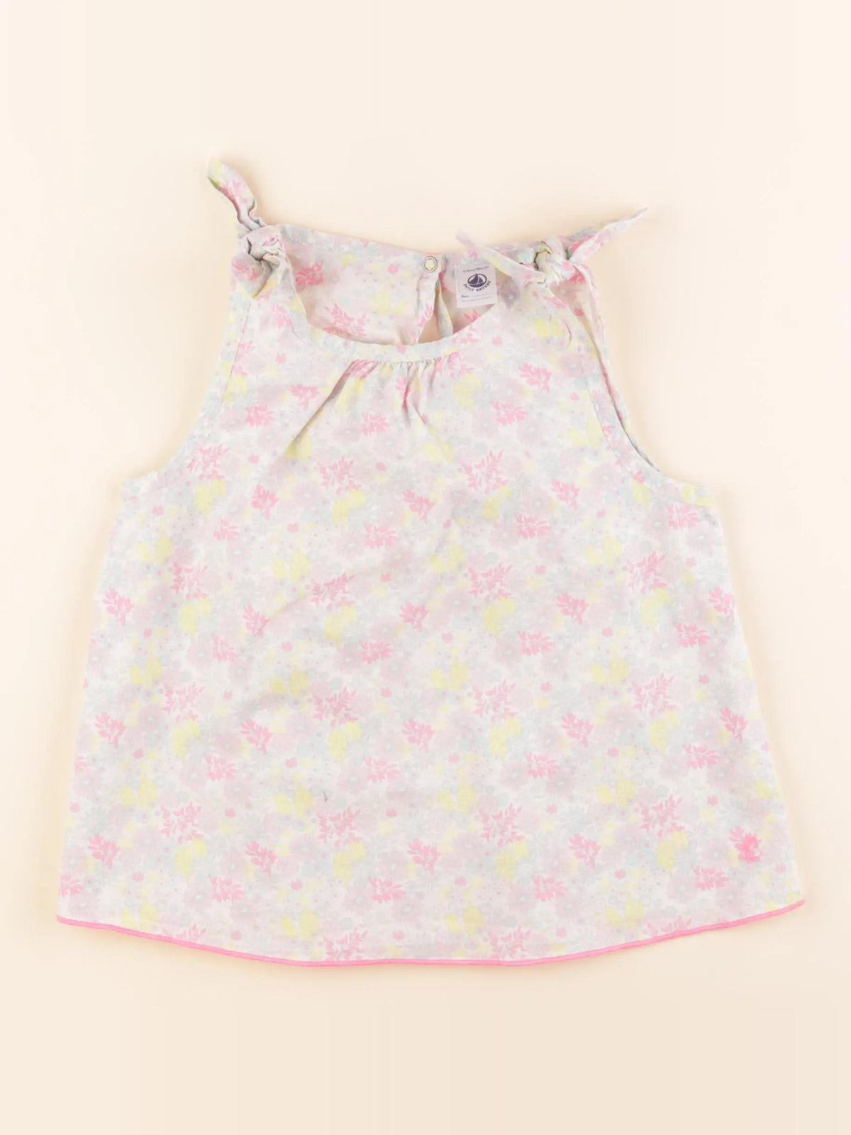 Petit Bateau - blouse multicolore - 4 ans