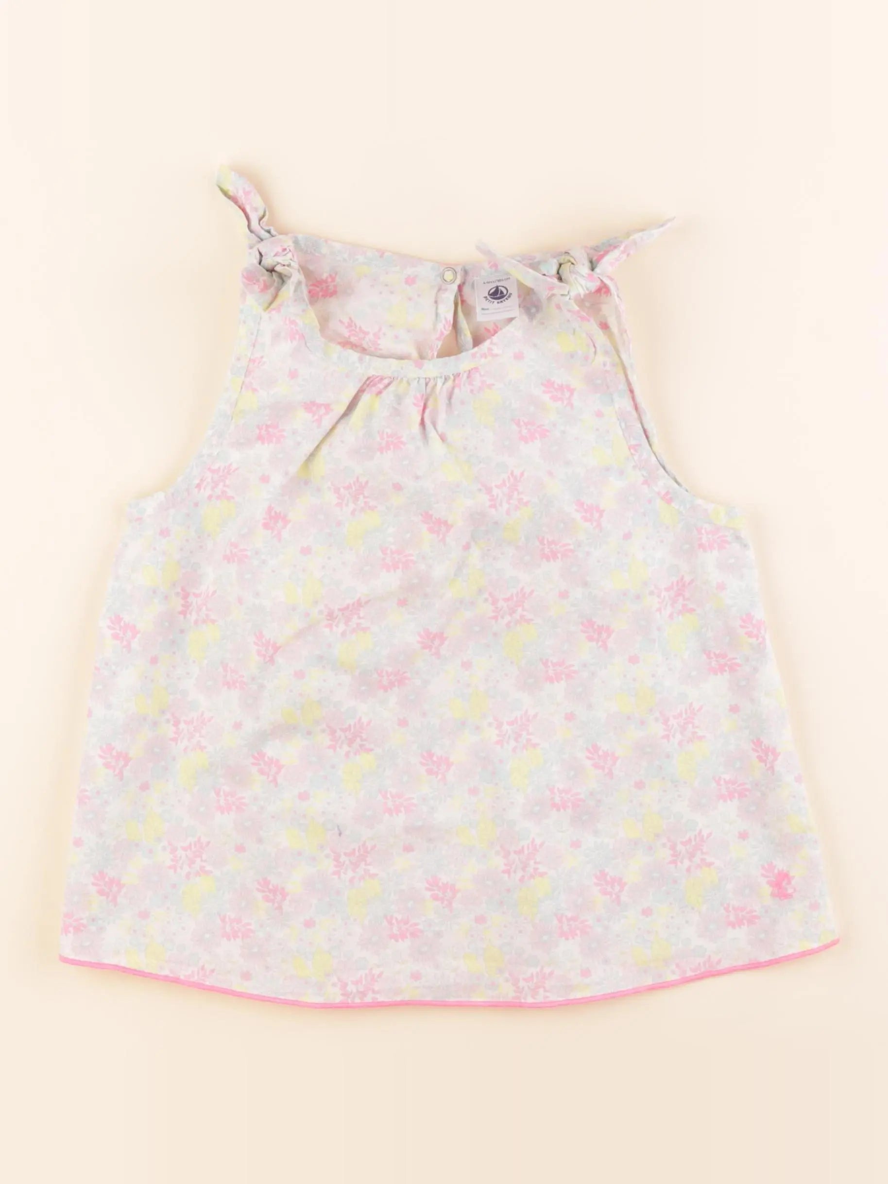 Petit Bateau - blouse multicolore - 4 ans