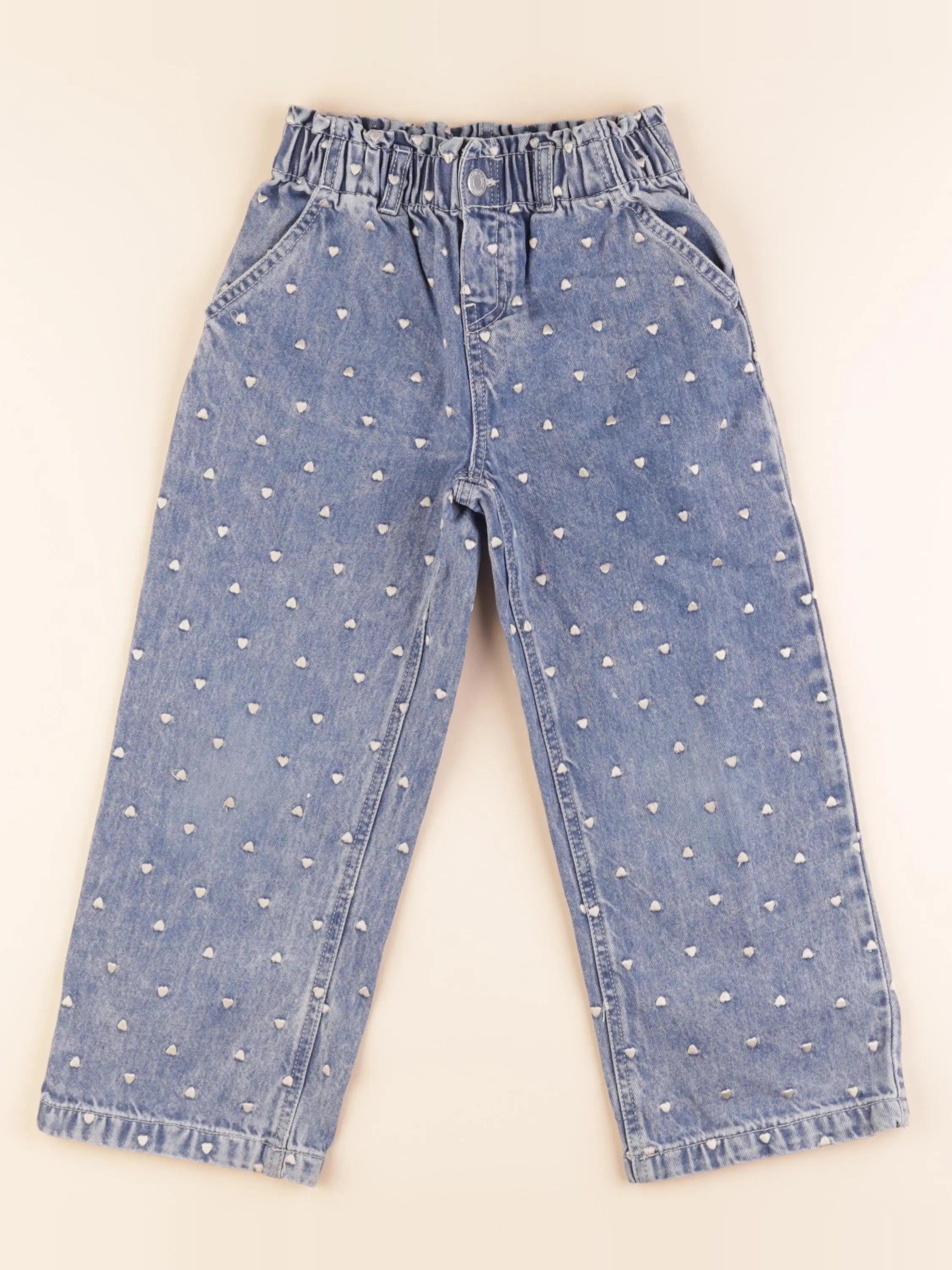 H&M - jean bleu - 5/6 ans