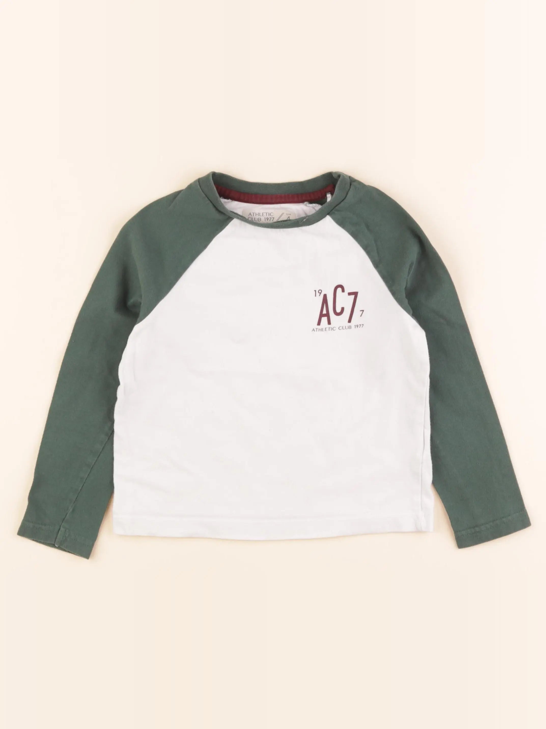 Cyrillus - tee-shirt vert - 4 ans