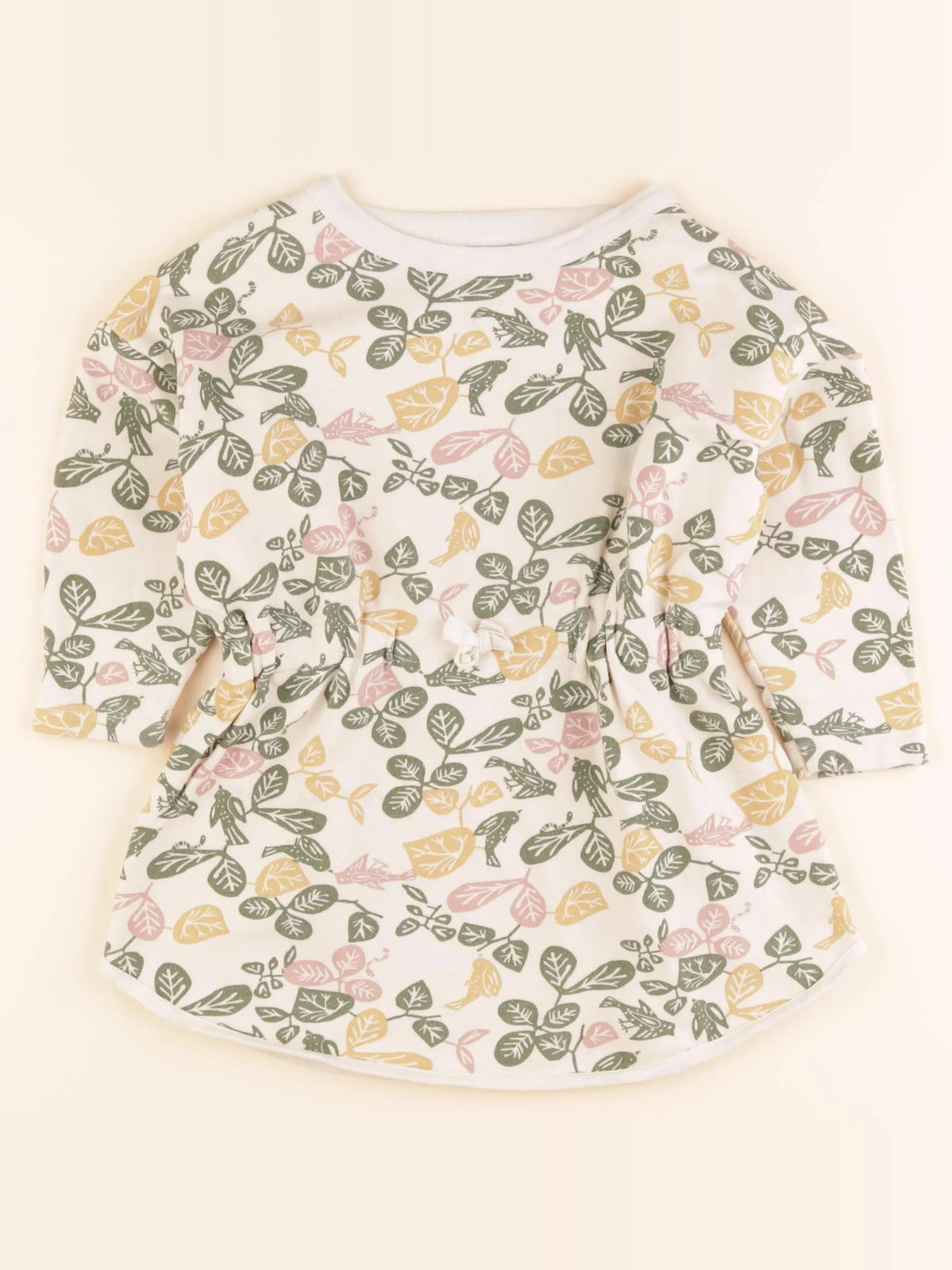Petit Bateau - robe beige - 5 ans