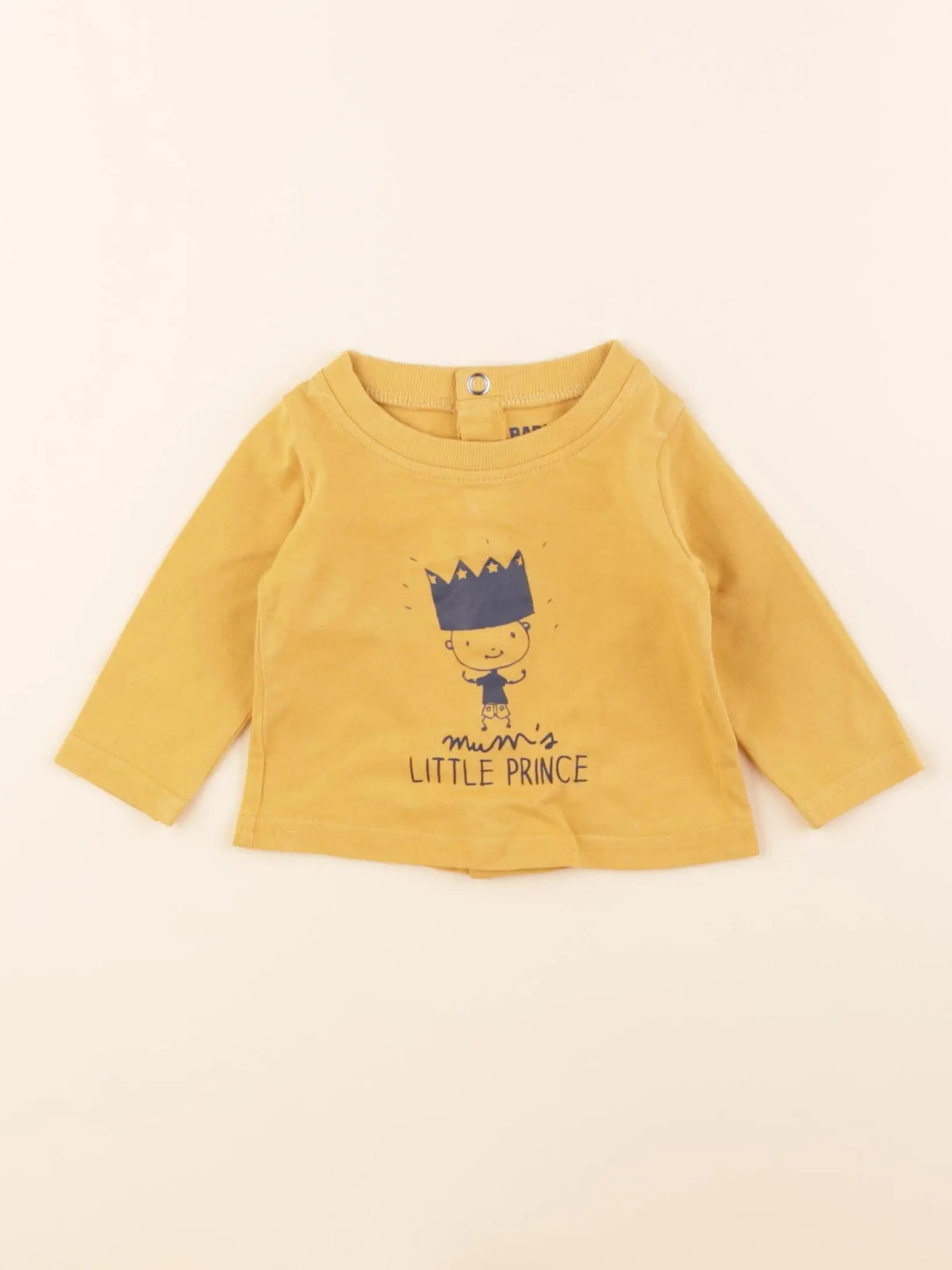 Tape à l'oeil - tee-shirt jaune - 3 mois