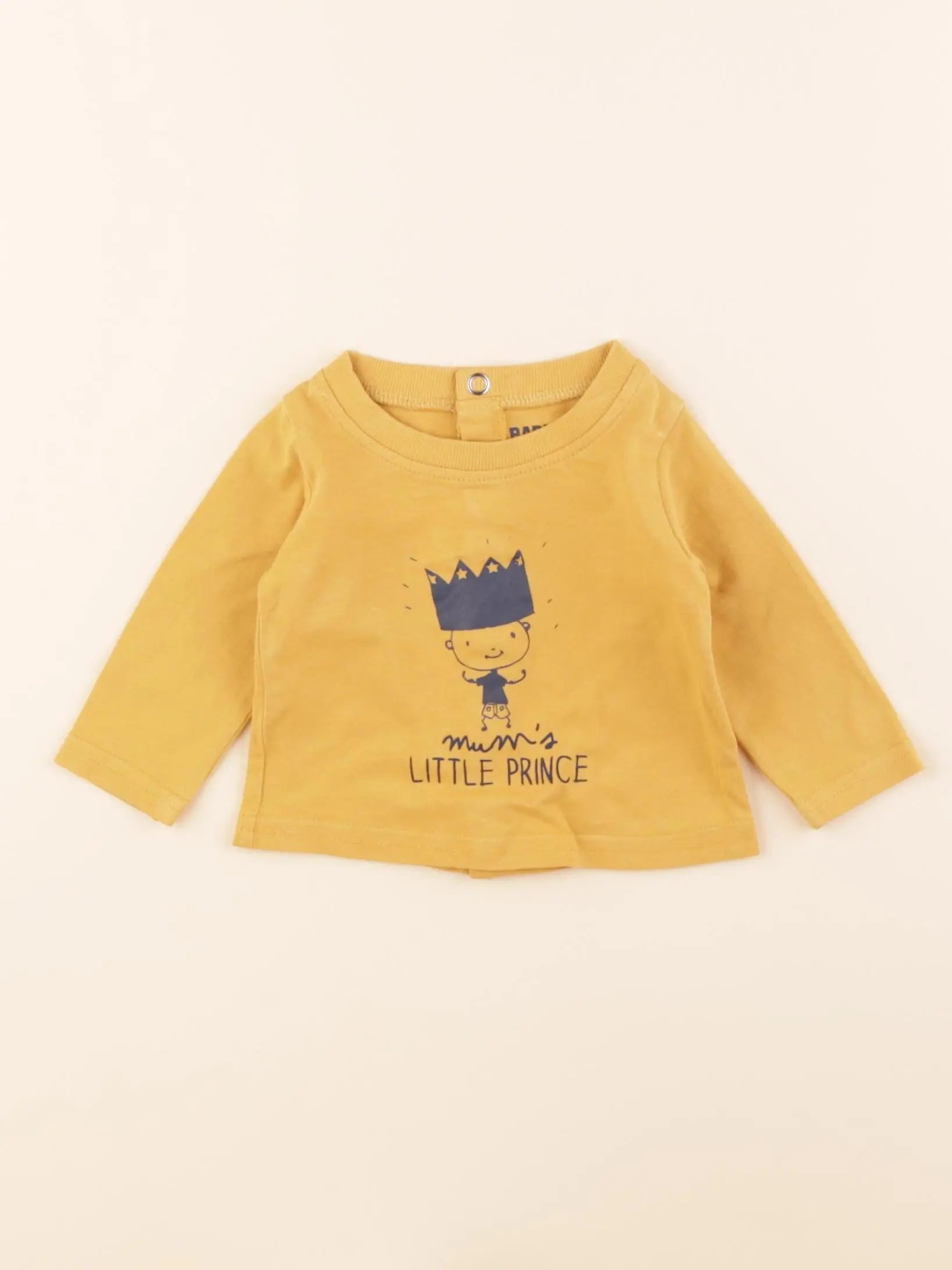 Tape à l'oeil - tee-shirt jaune - 3 mois