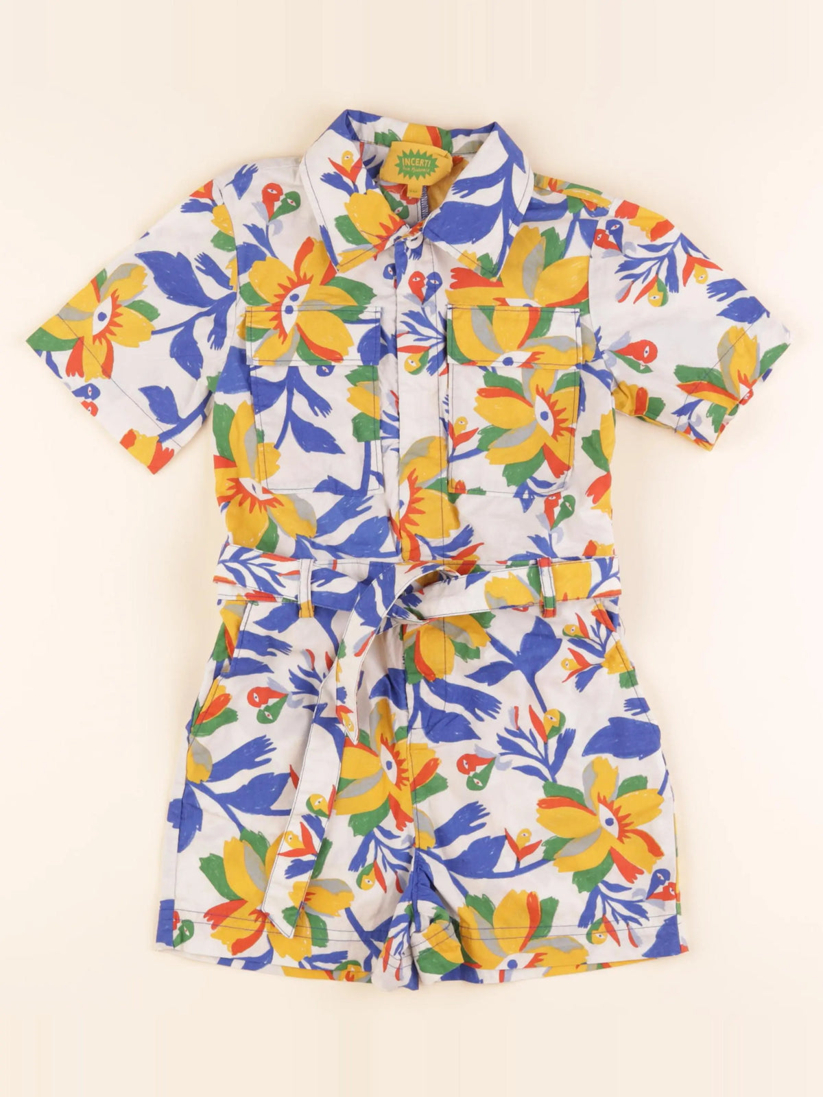 Monoprix - combinaison multicolore - 5/6 ans