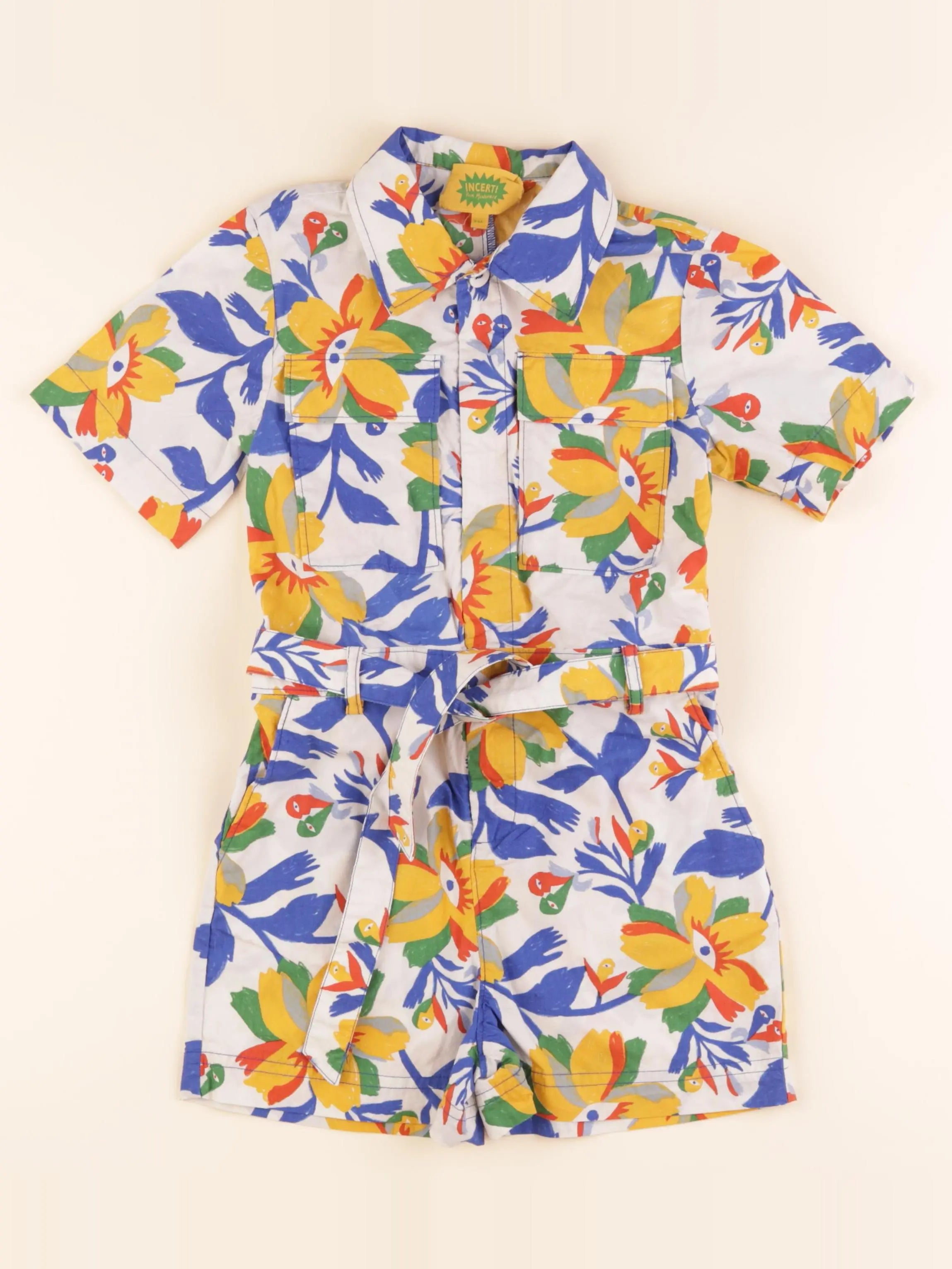Monoprix - combinaison multicolore - 5/6 ans
