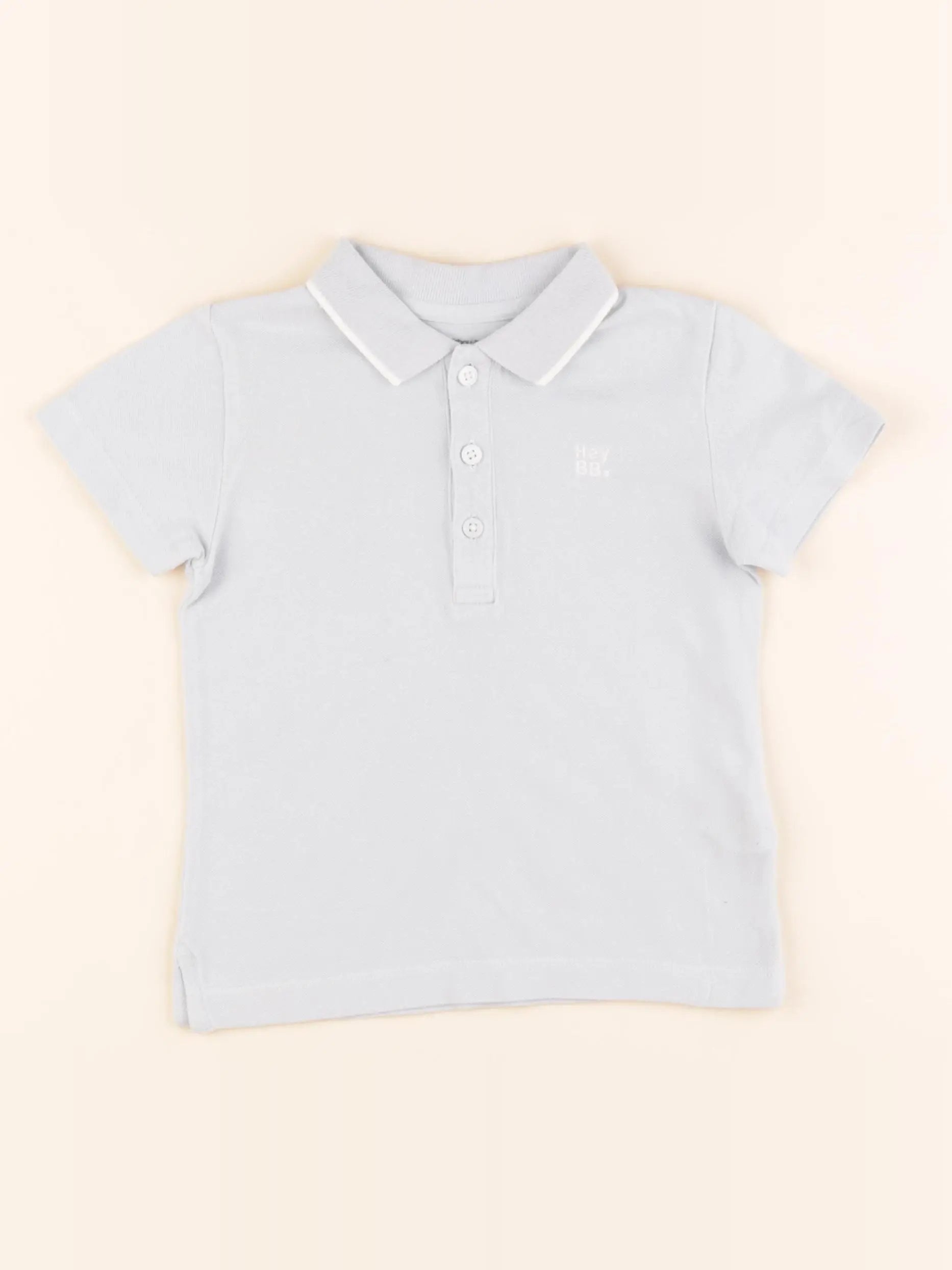 Boutchou - polo bleu - 36 mois