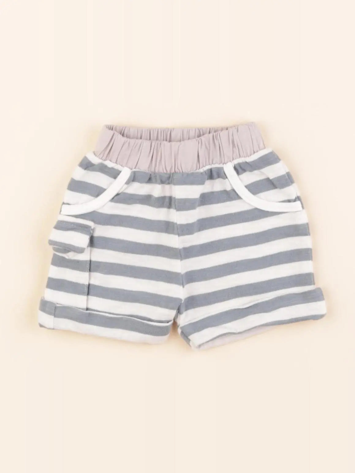 Vertbaudet - short bleu - 1 mois