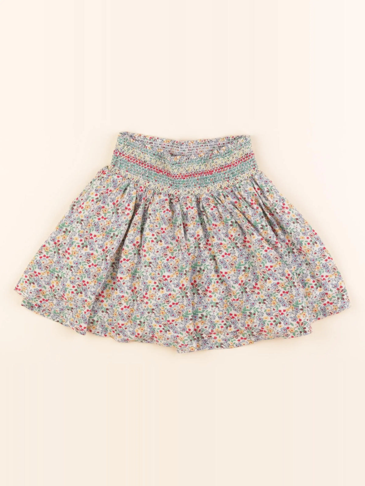 Monoprix - jupe multicolore - 4 ans