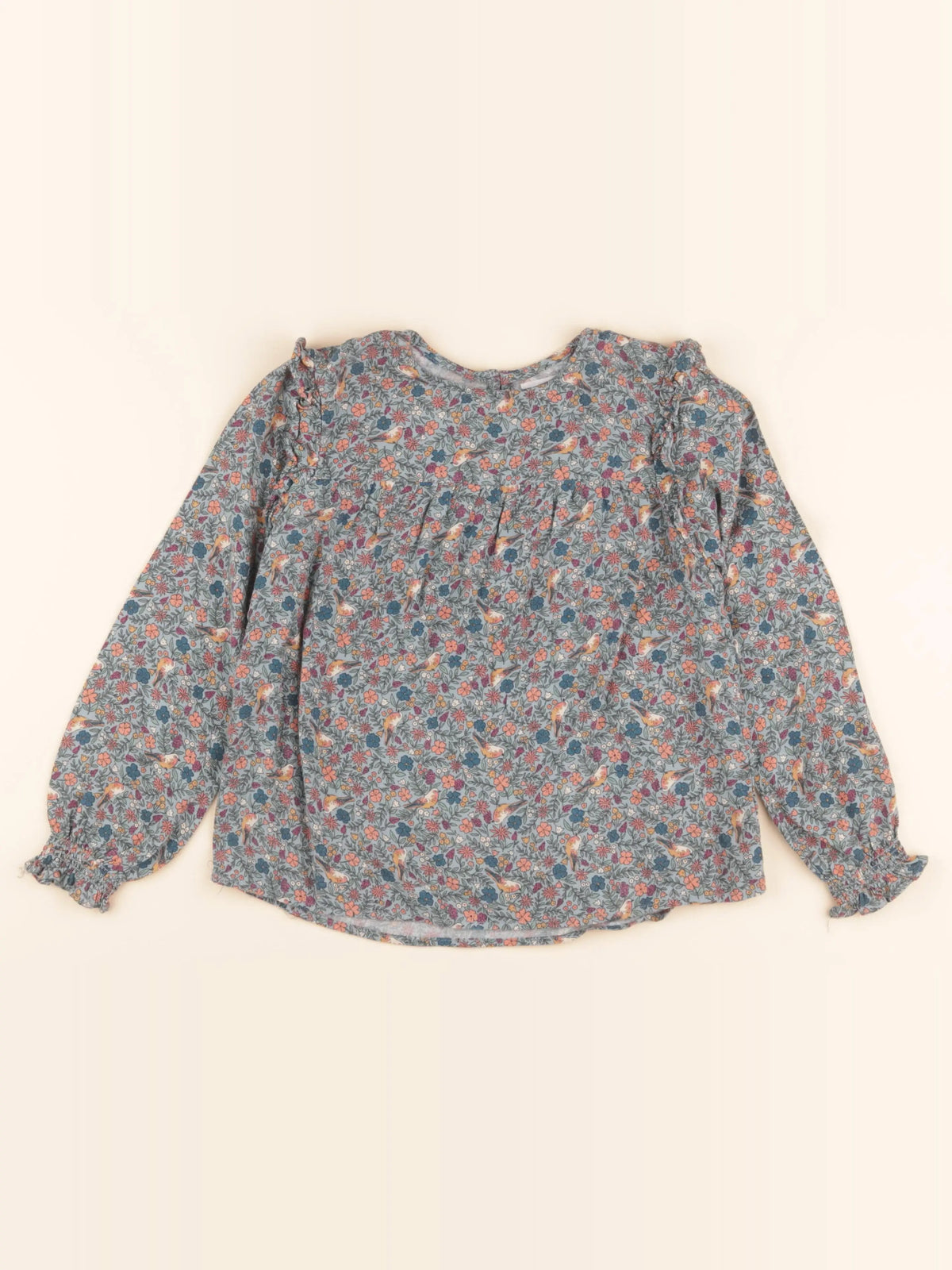 Vertbaudet - blouse multicolore - 8 ans