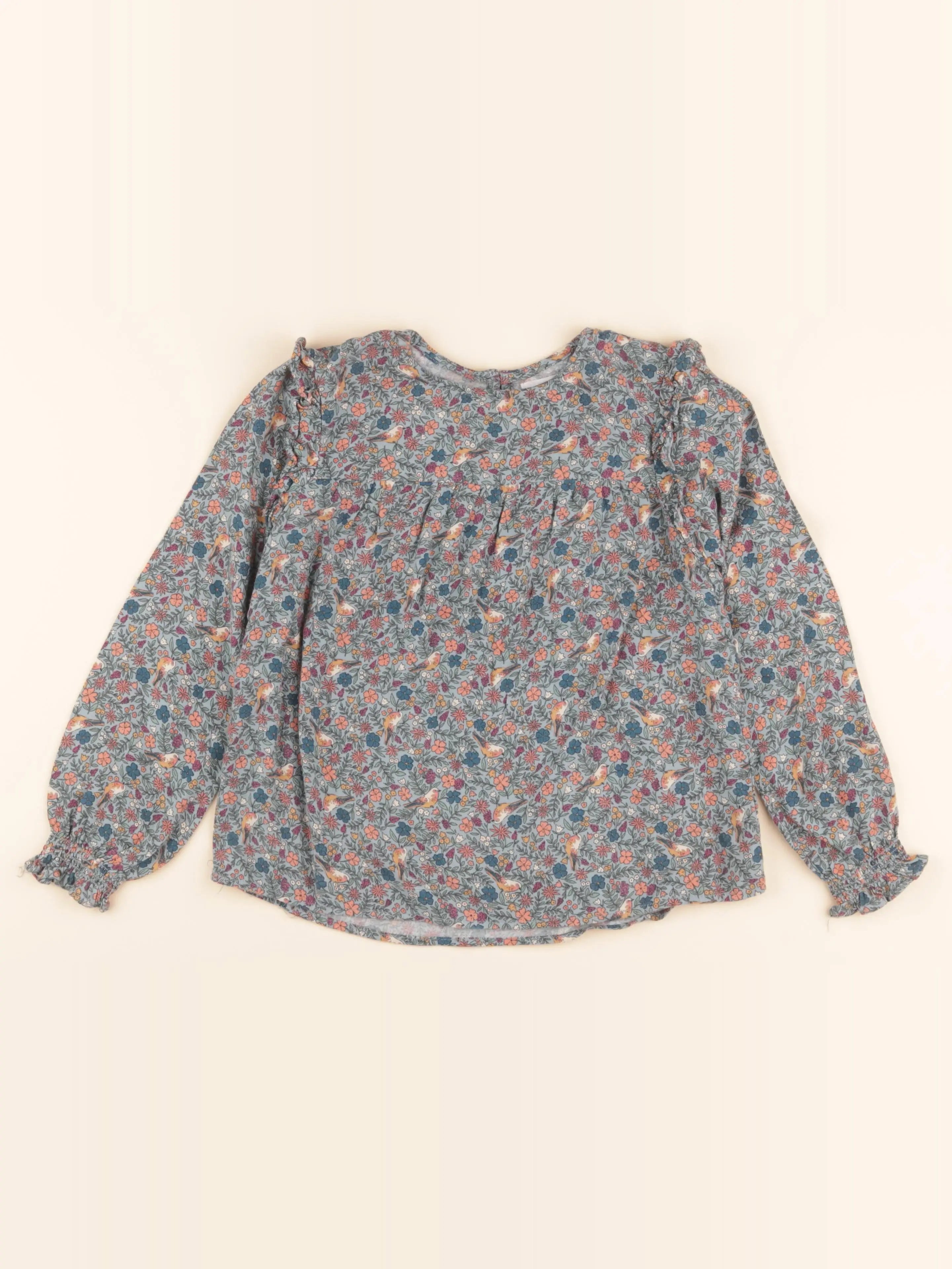 Vertbaudet - blouse multicolore - 8 ans