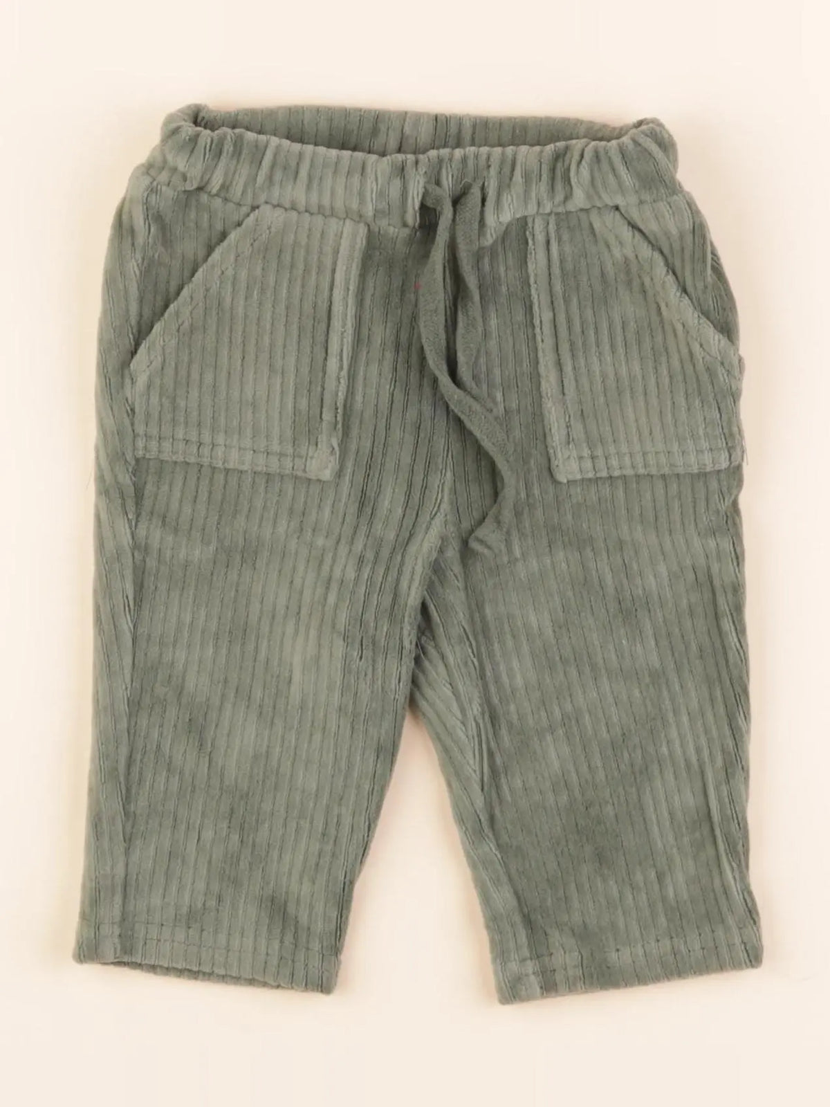 Boutchou - pantalon vert - 6 mois