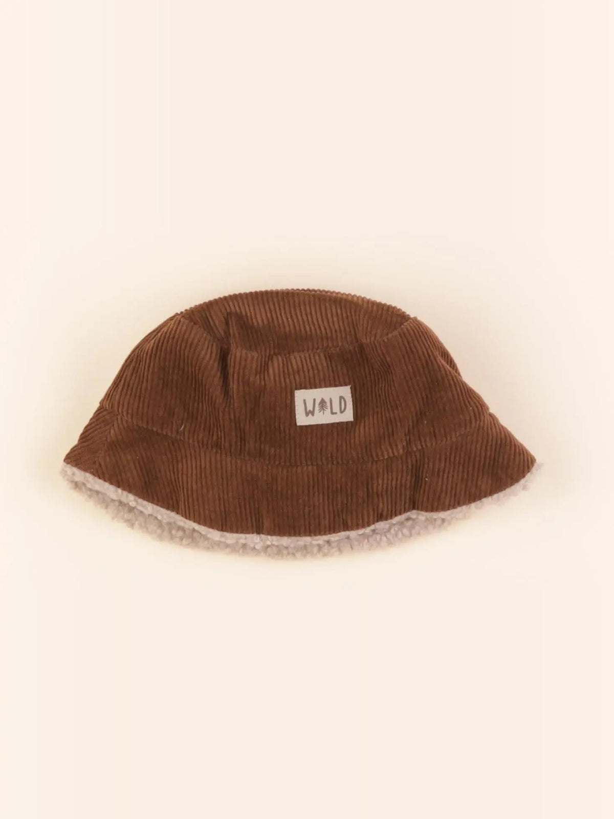 Vertbaudet - chapeau doublé marron - 3 ans