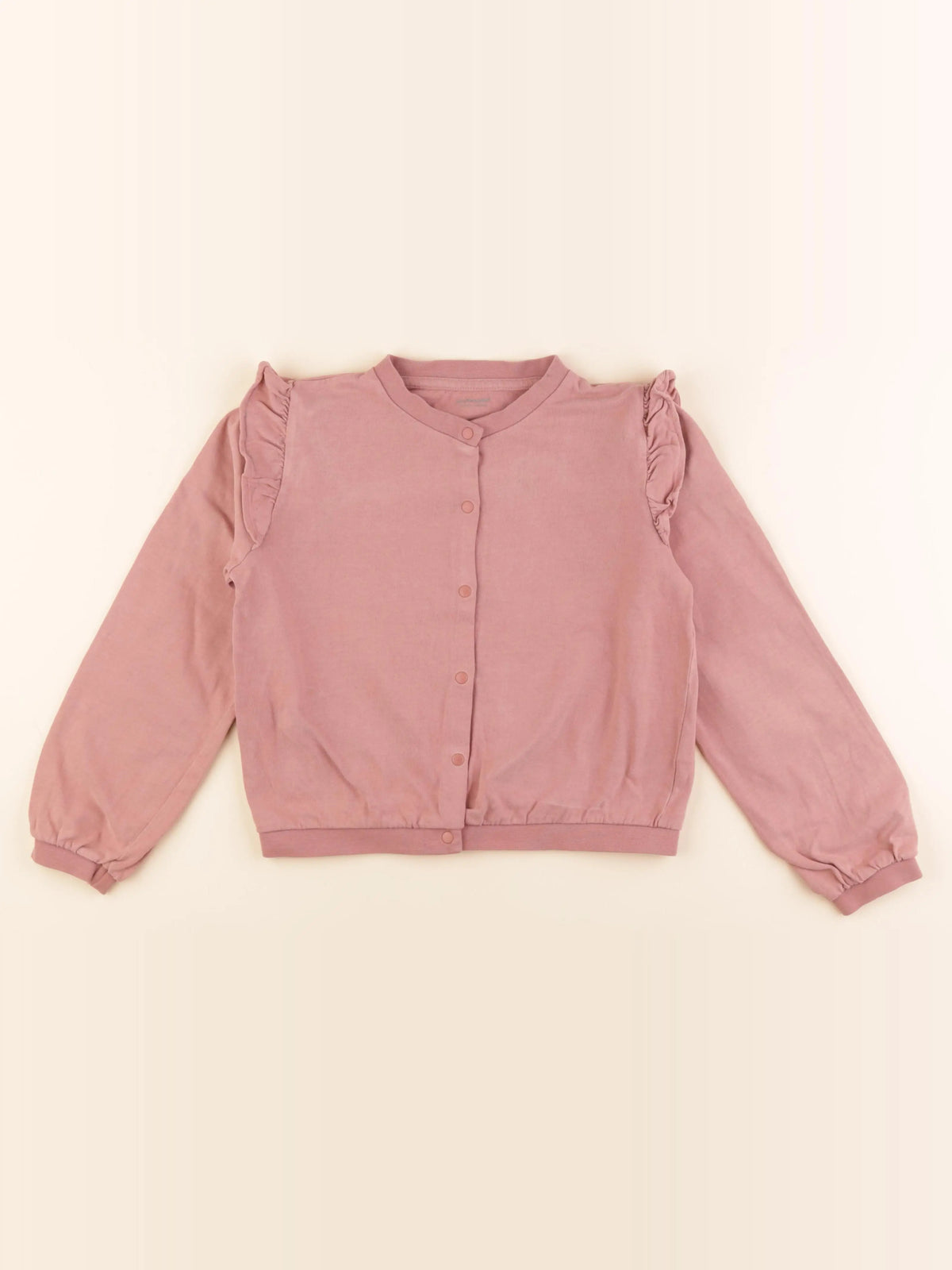 Vertbaudet - sweat rose - 10 ans