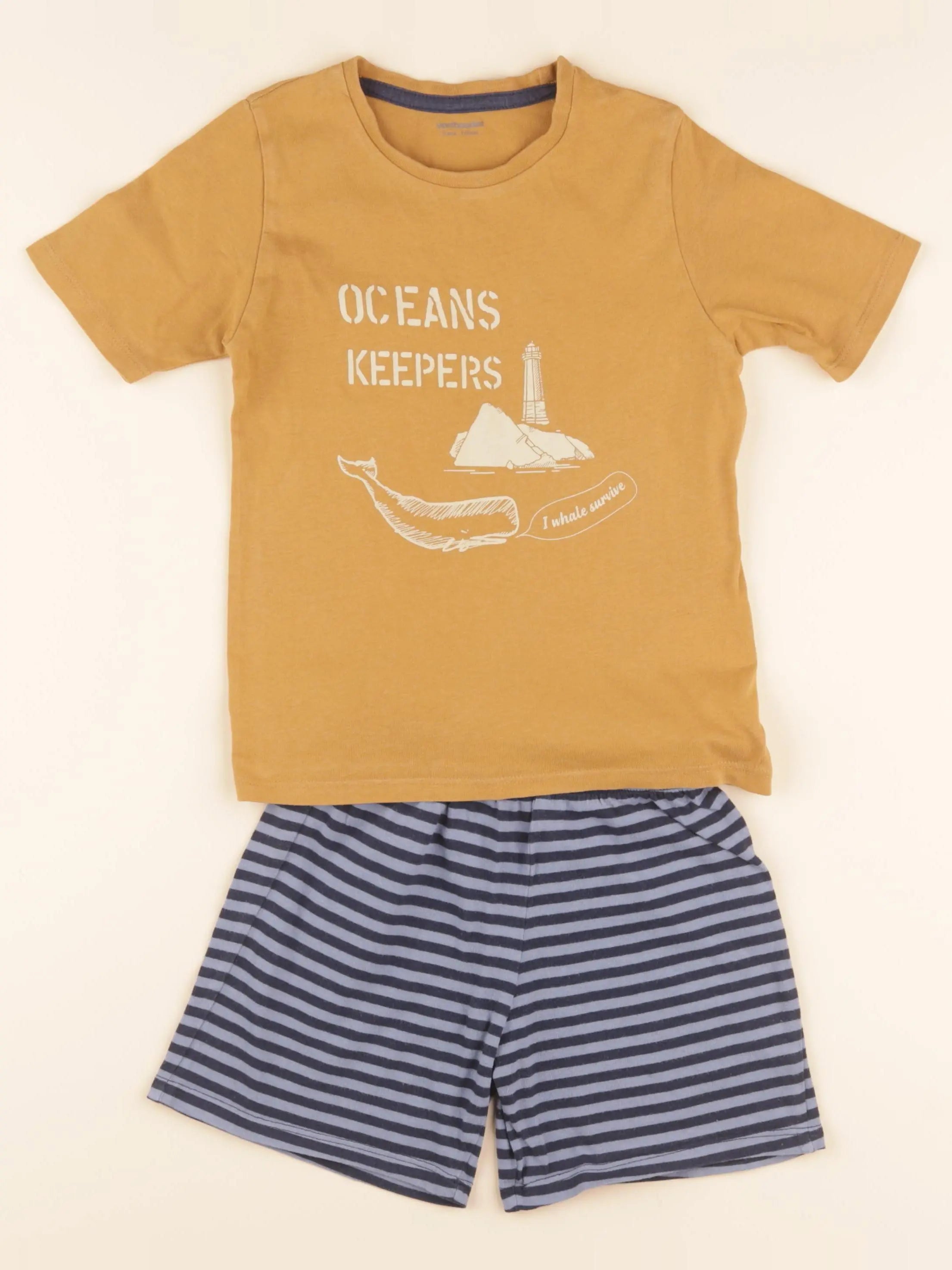 Vertbaudet - pyjama coton multicolore - 5 ans