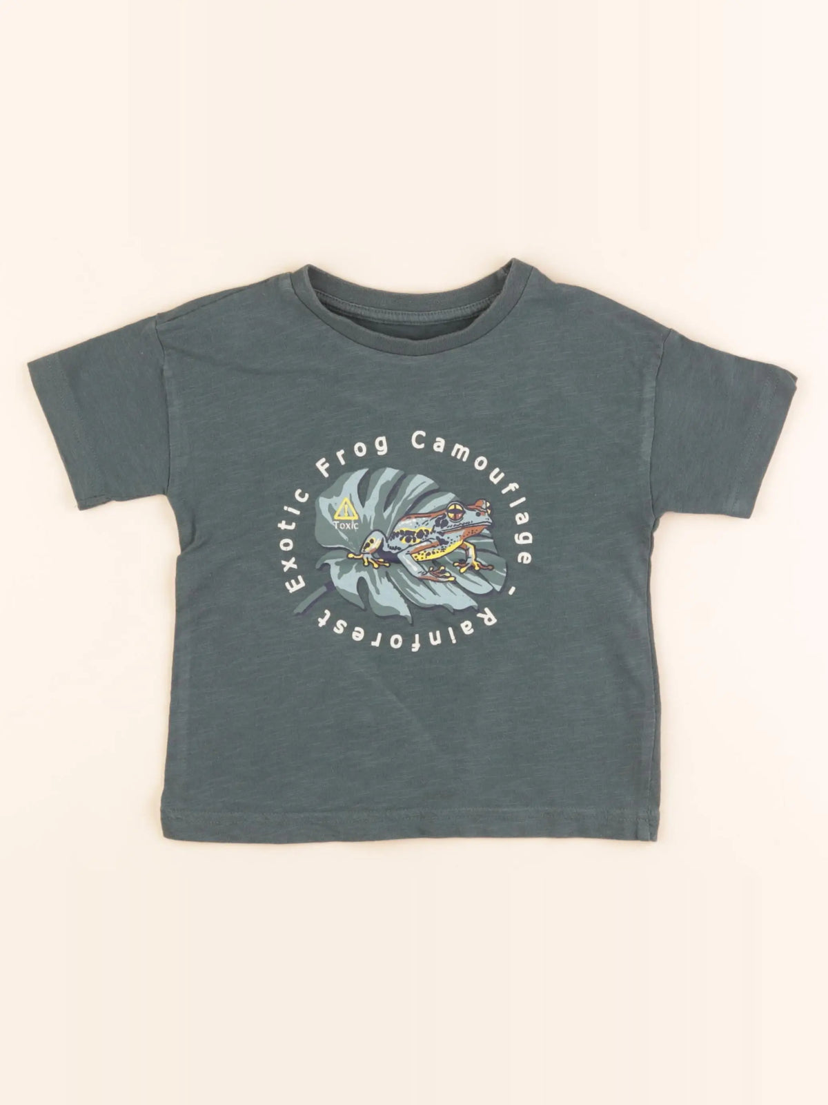 Vertbaudet - tee-shirt vert - 3 ans
