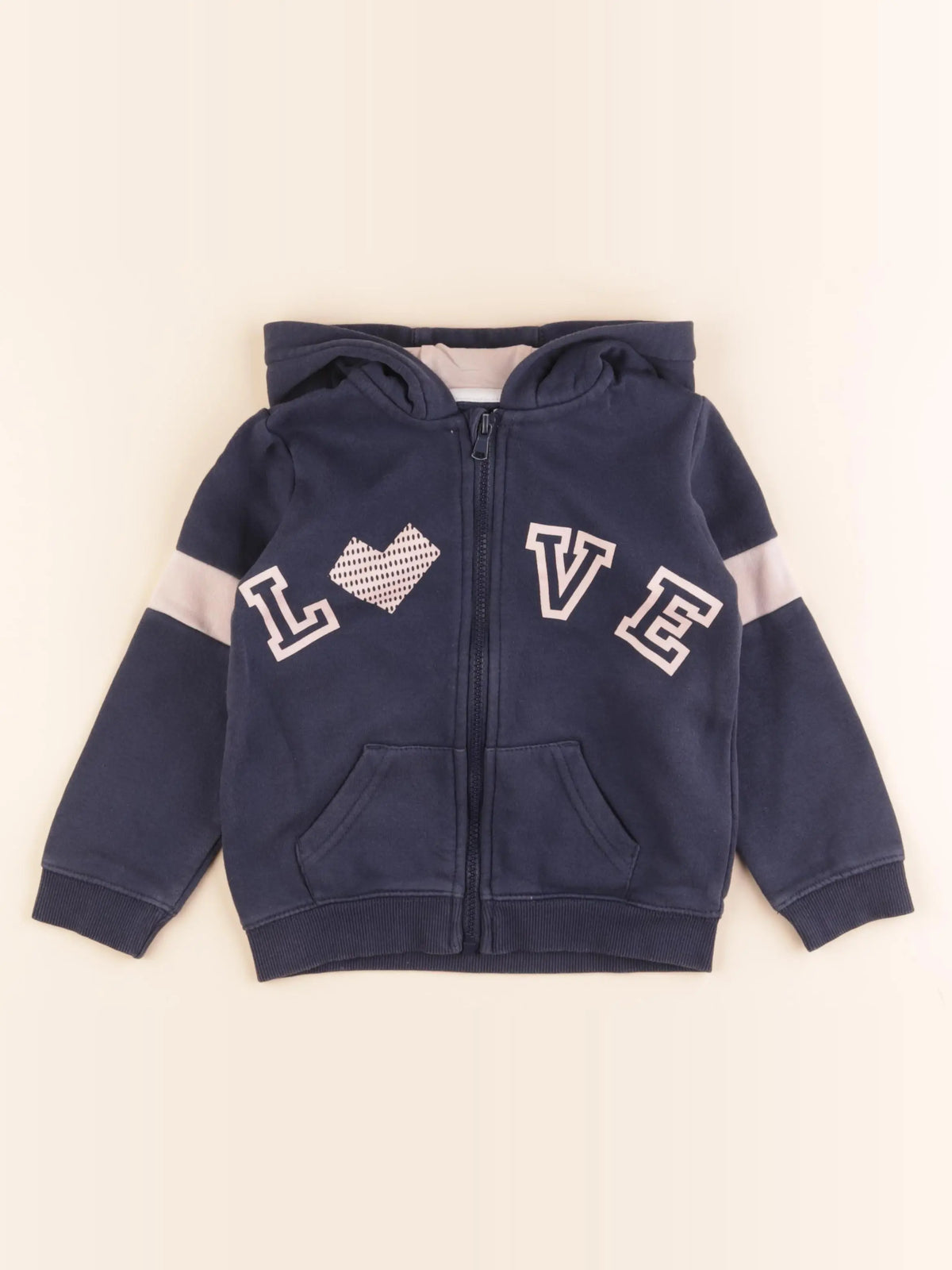Vertbaudet - sweat bleu - 5 ans