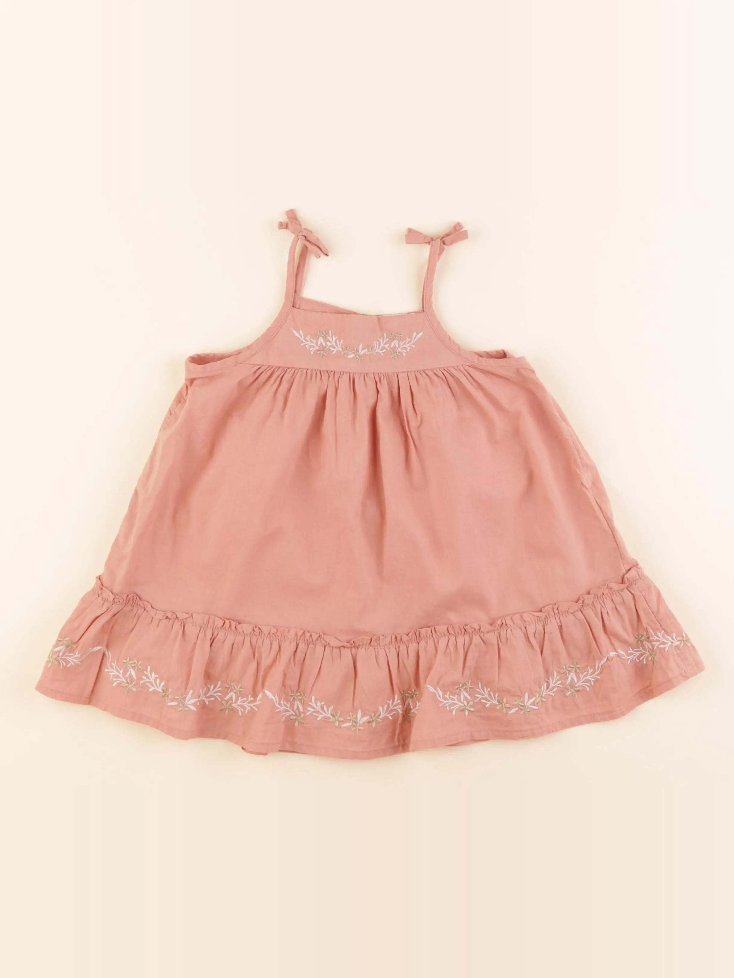 Vertbaudet - robe rose - 2 ans
