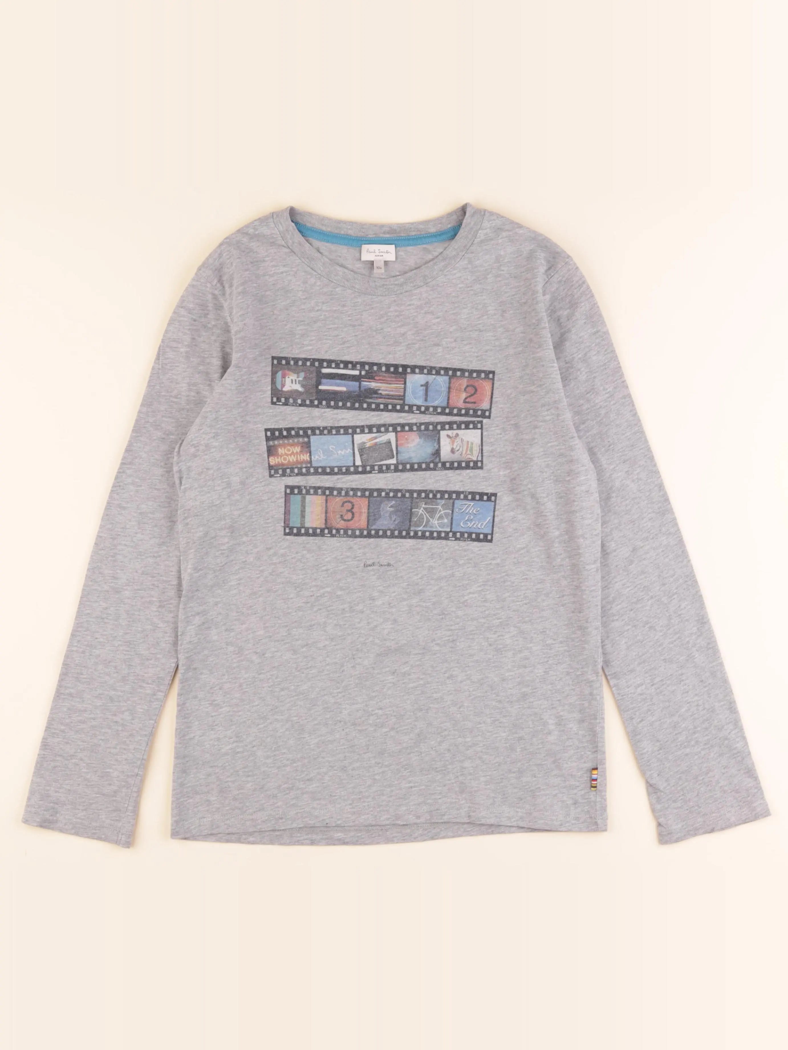 Paul Smith - tee-shirt gris - 10 ans
