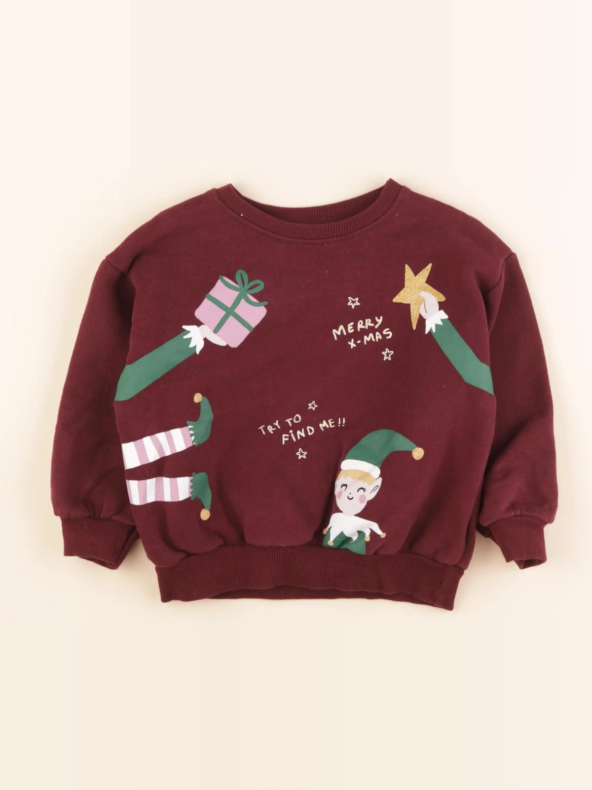 Zara - sweat violet - 3 ans