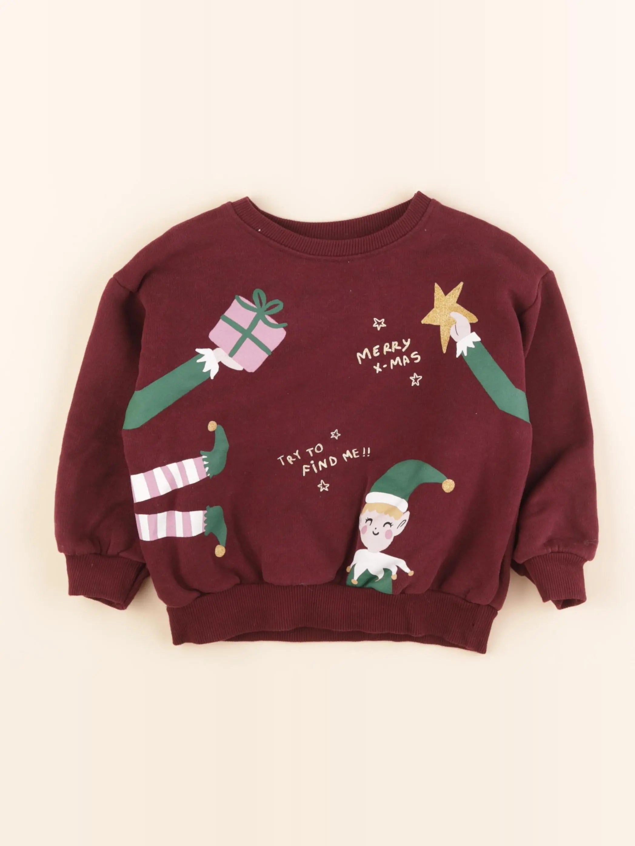 Zara - sweat violet - 3 ans
