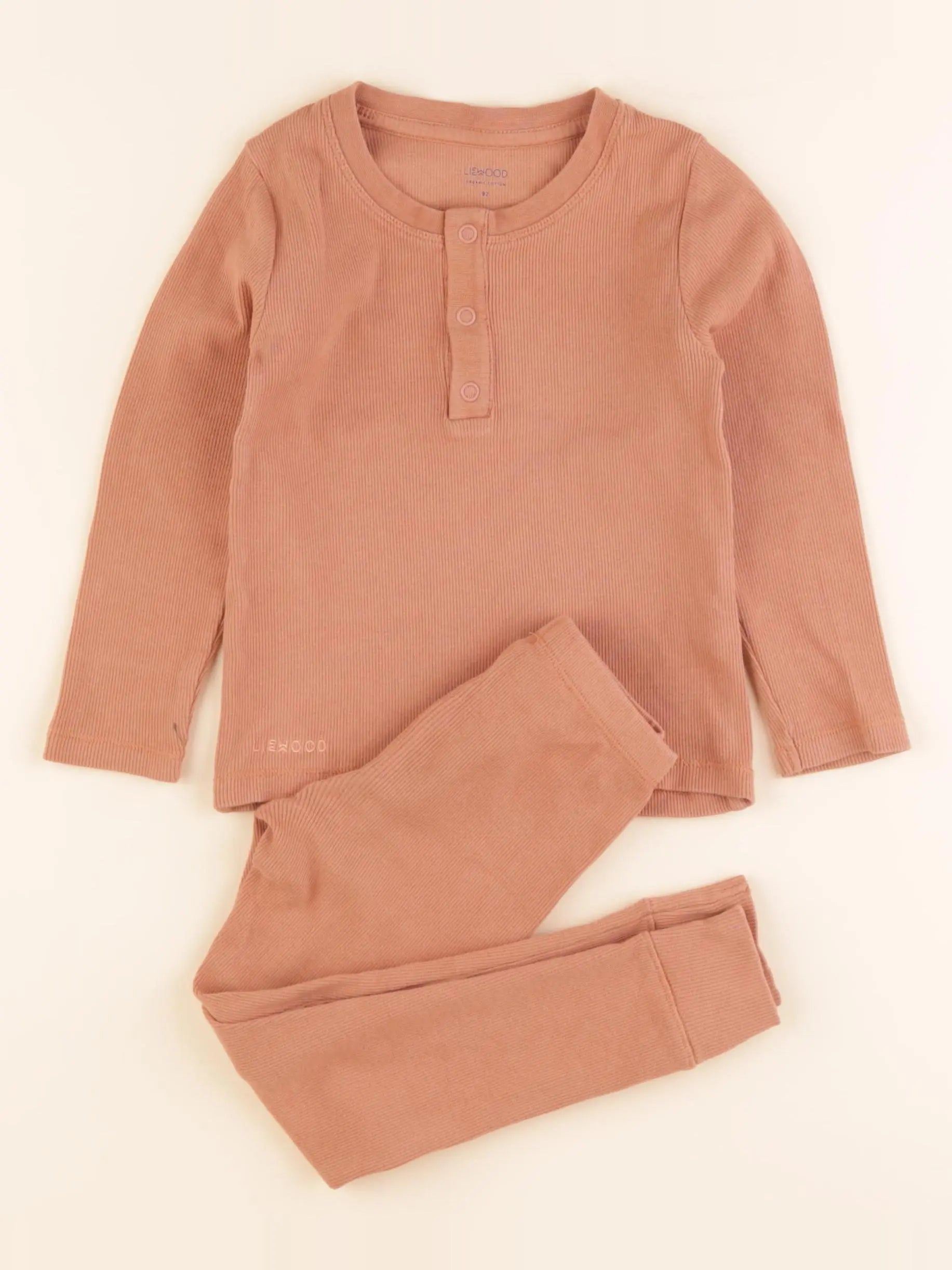 Liewood - pyjama coton marron - 24 mois