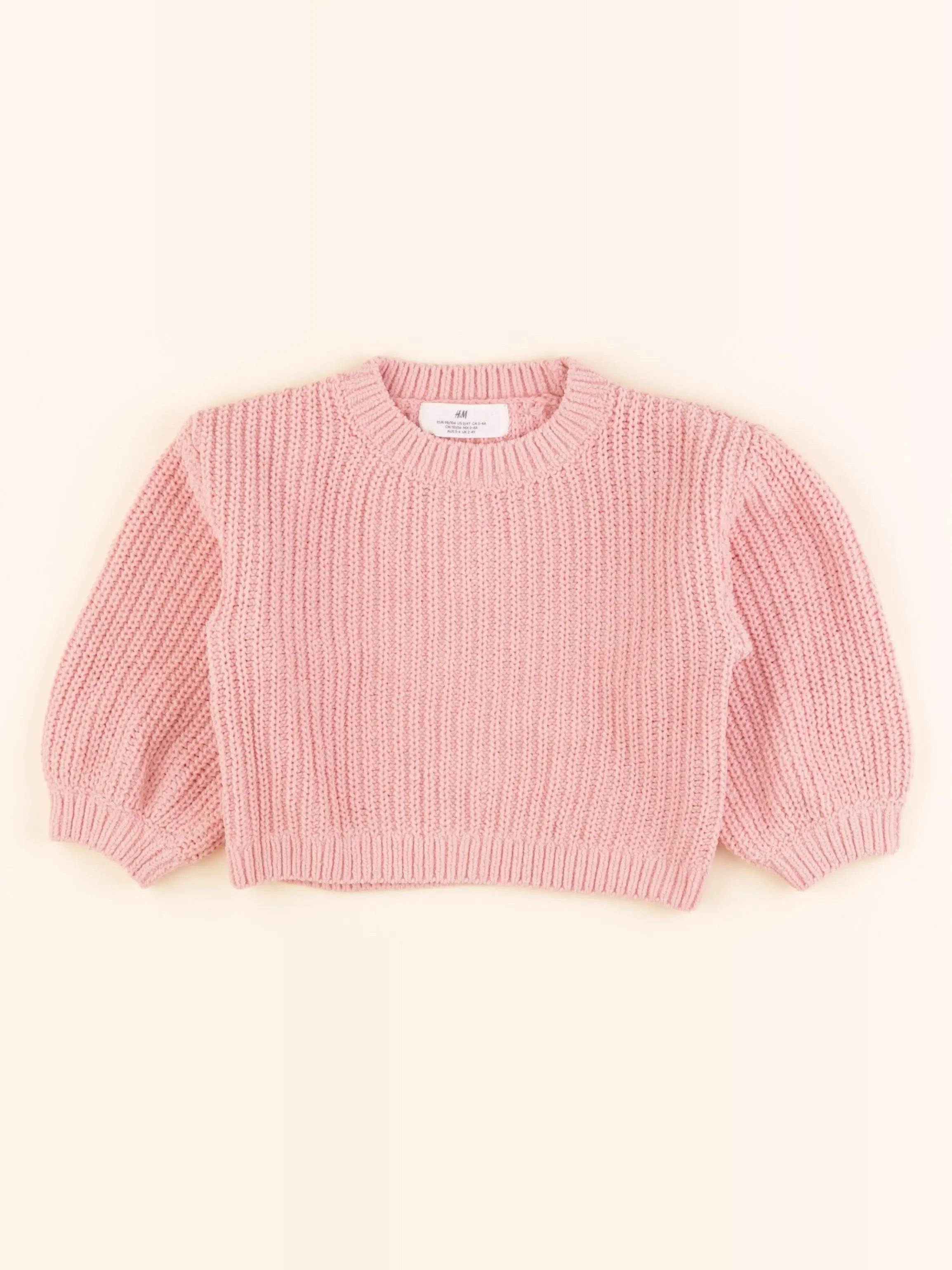 H&M - cape rose - 2/4 ans
