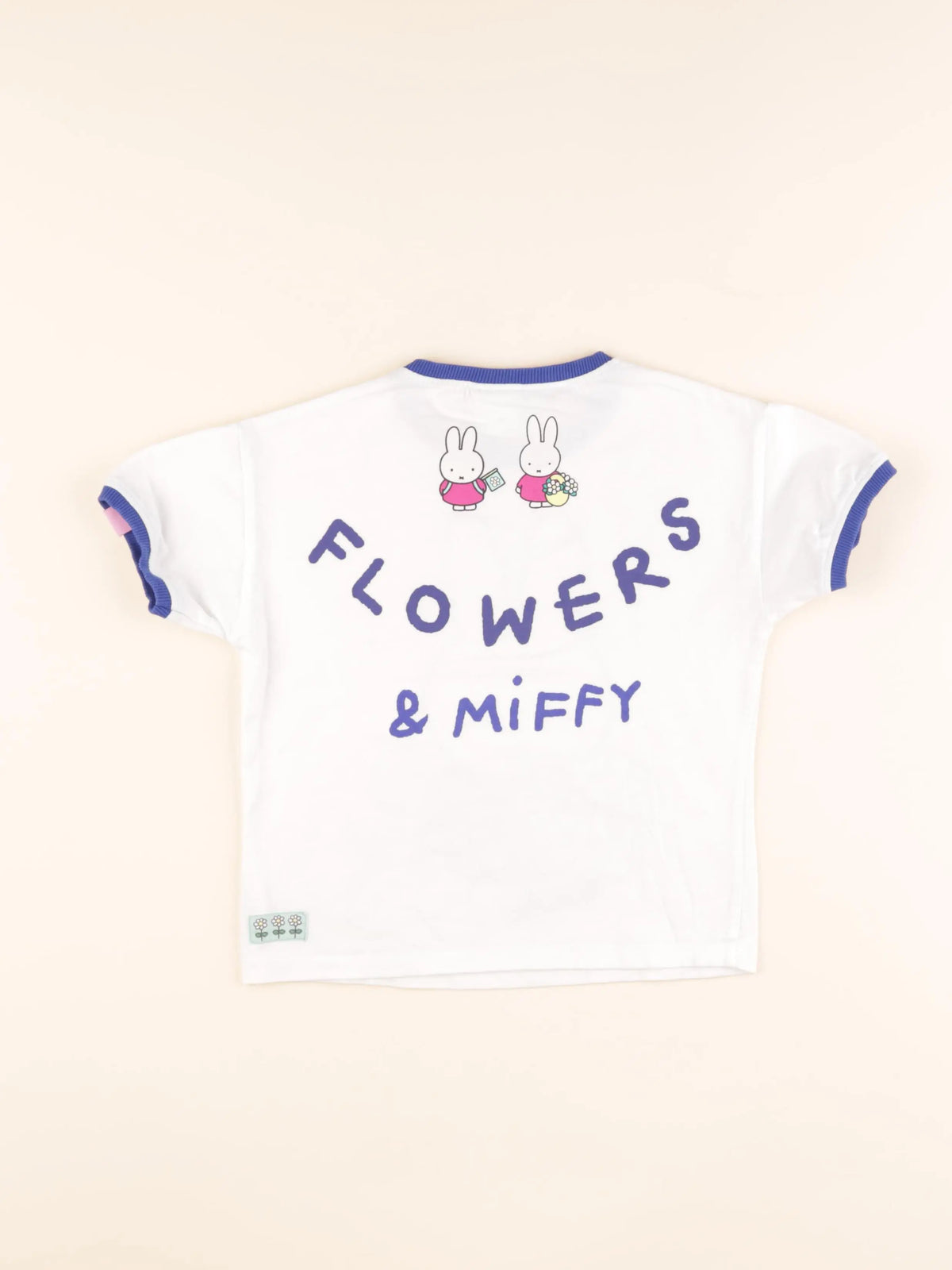 Zara - tee-shirt imprimé au dos blanc - 5 ans