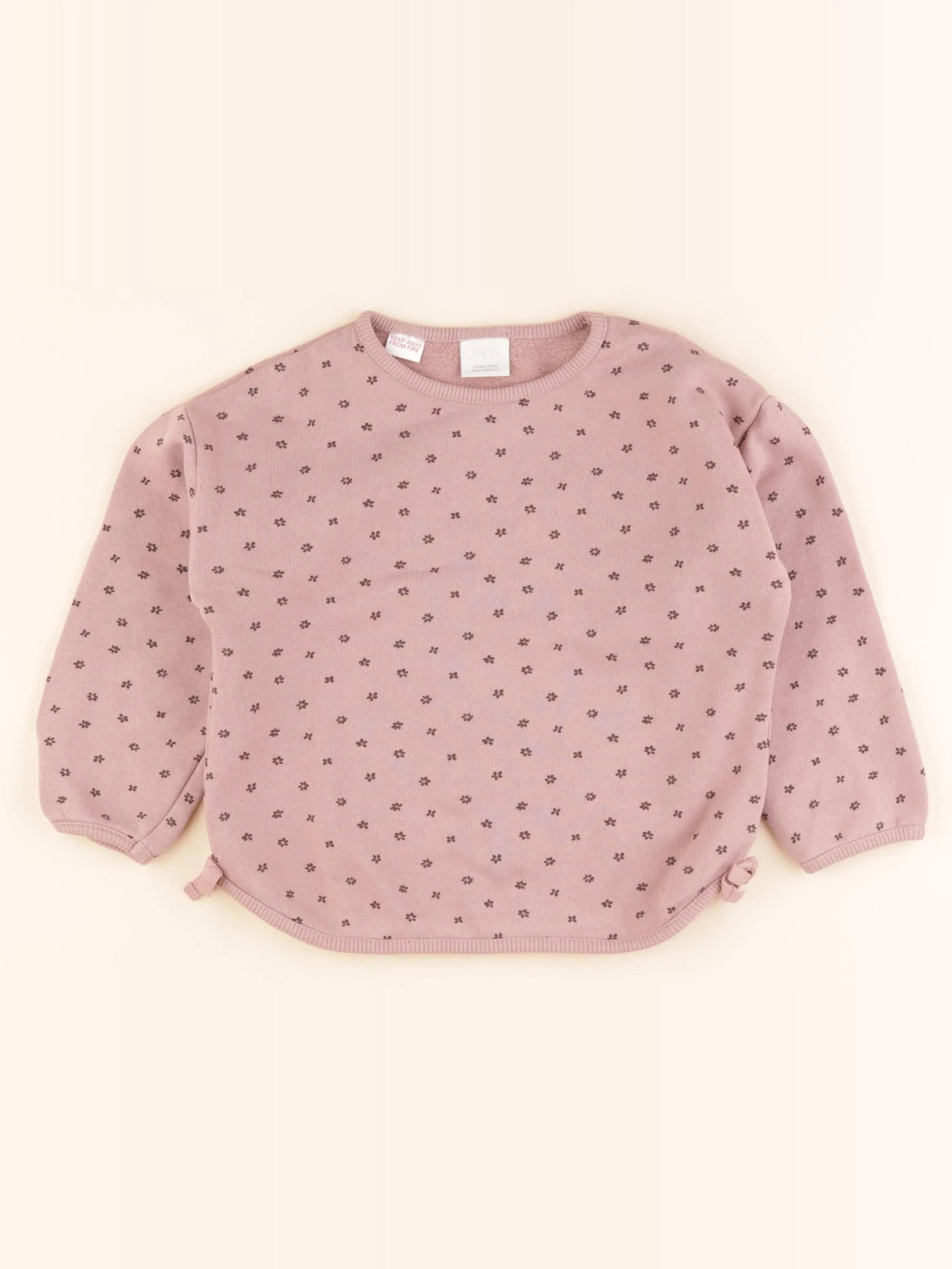 Zara - sweat rose - 6 ans