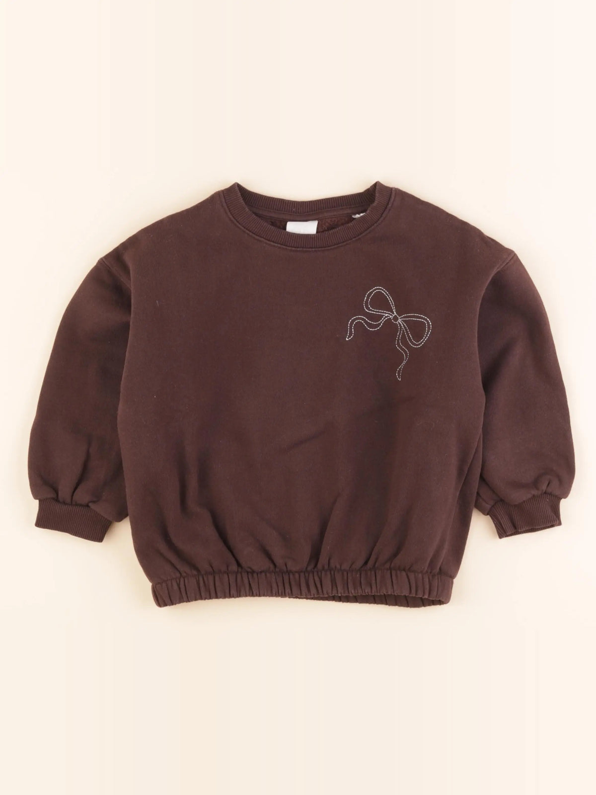 Zara - sweat marron - 5 ans