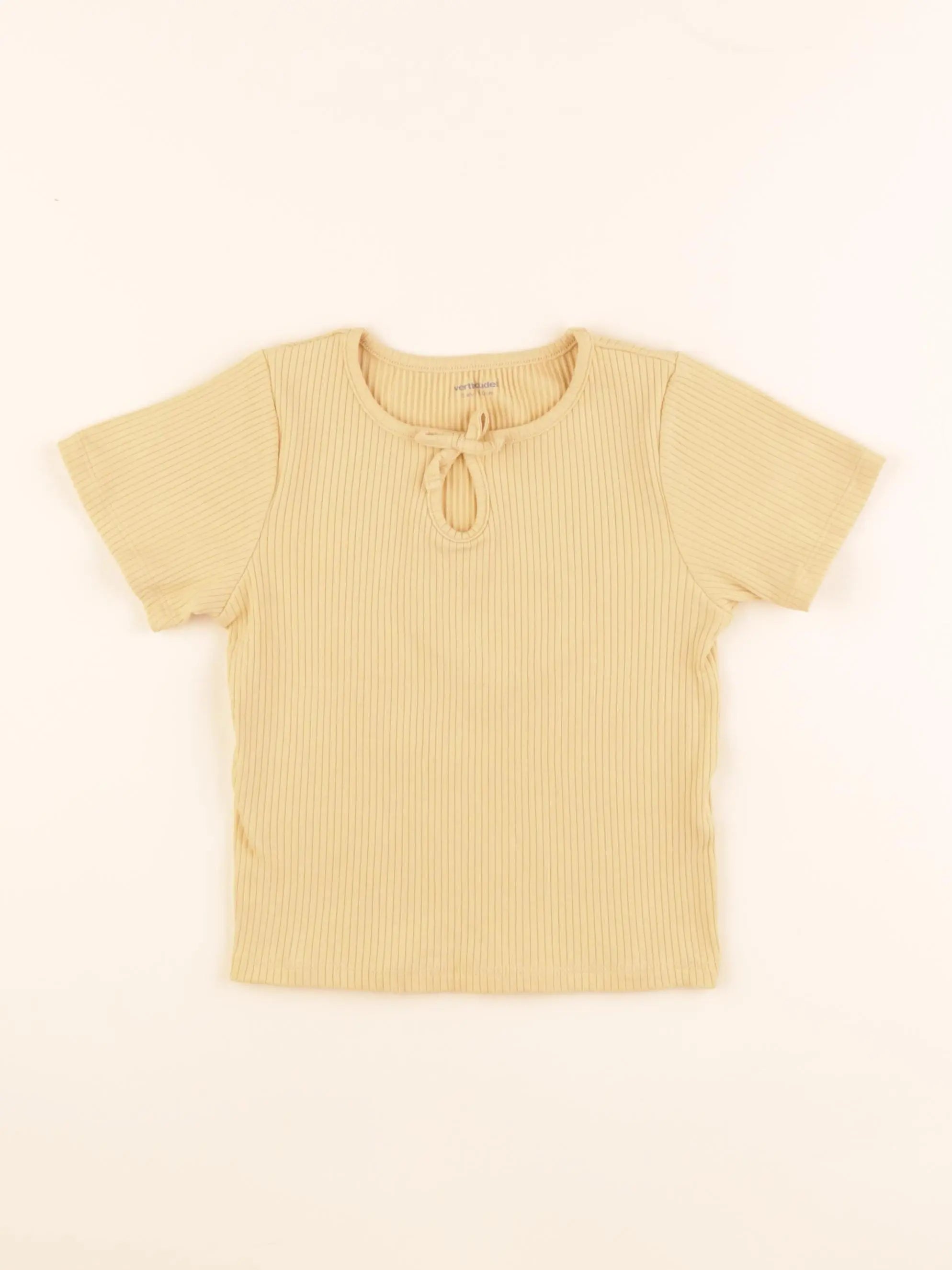 Vertbaudet - tee-shirt jaune - 5 ans