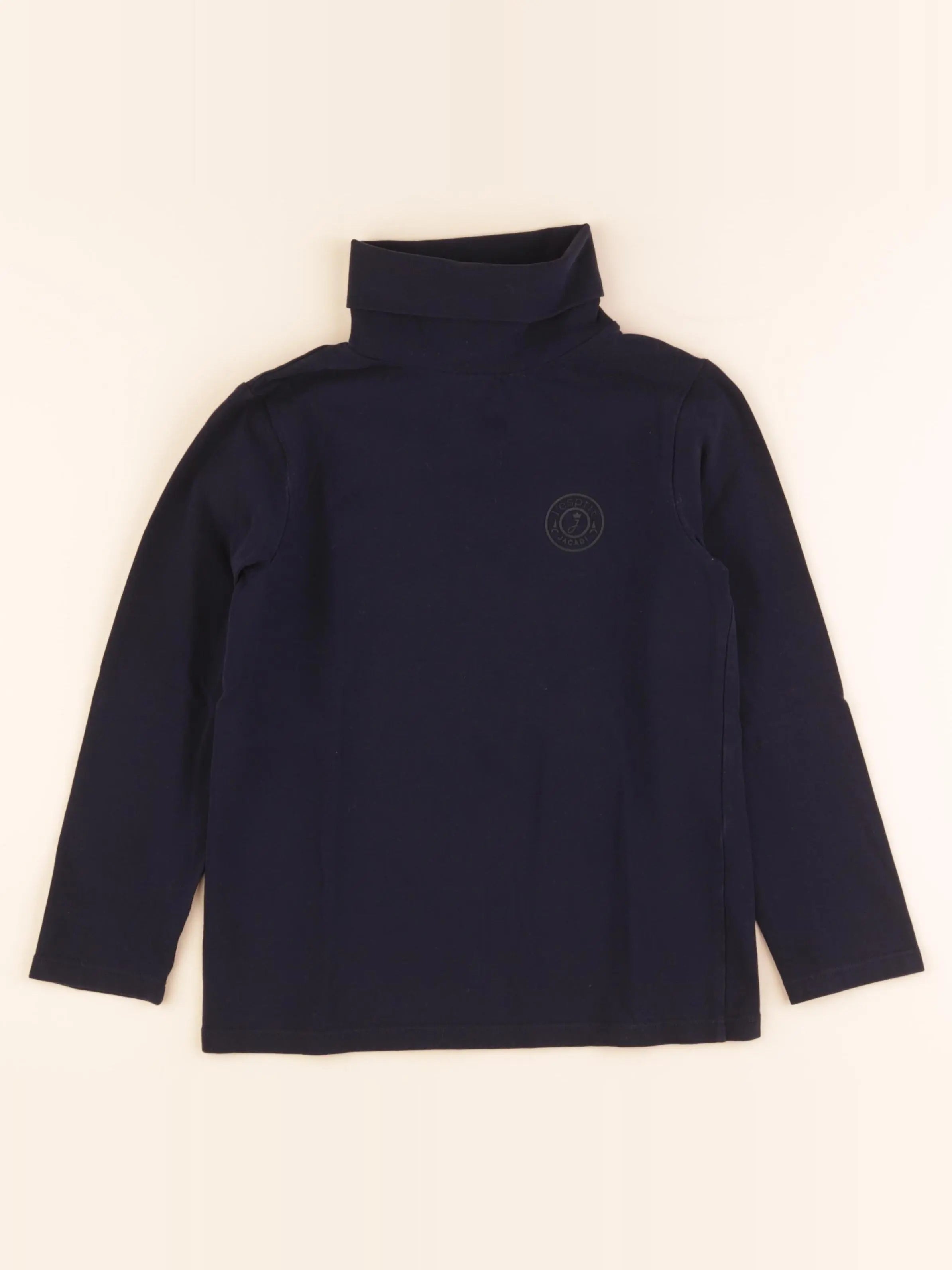 Jacadi - sous-pull bleu - 8 ans