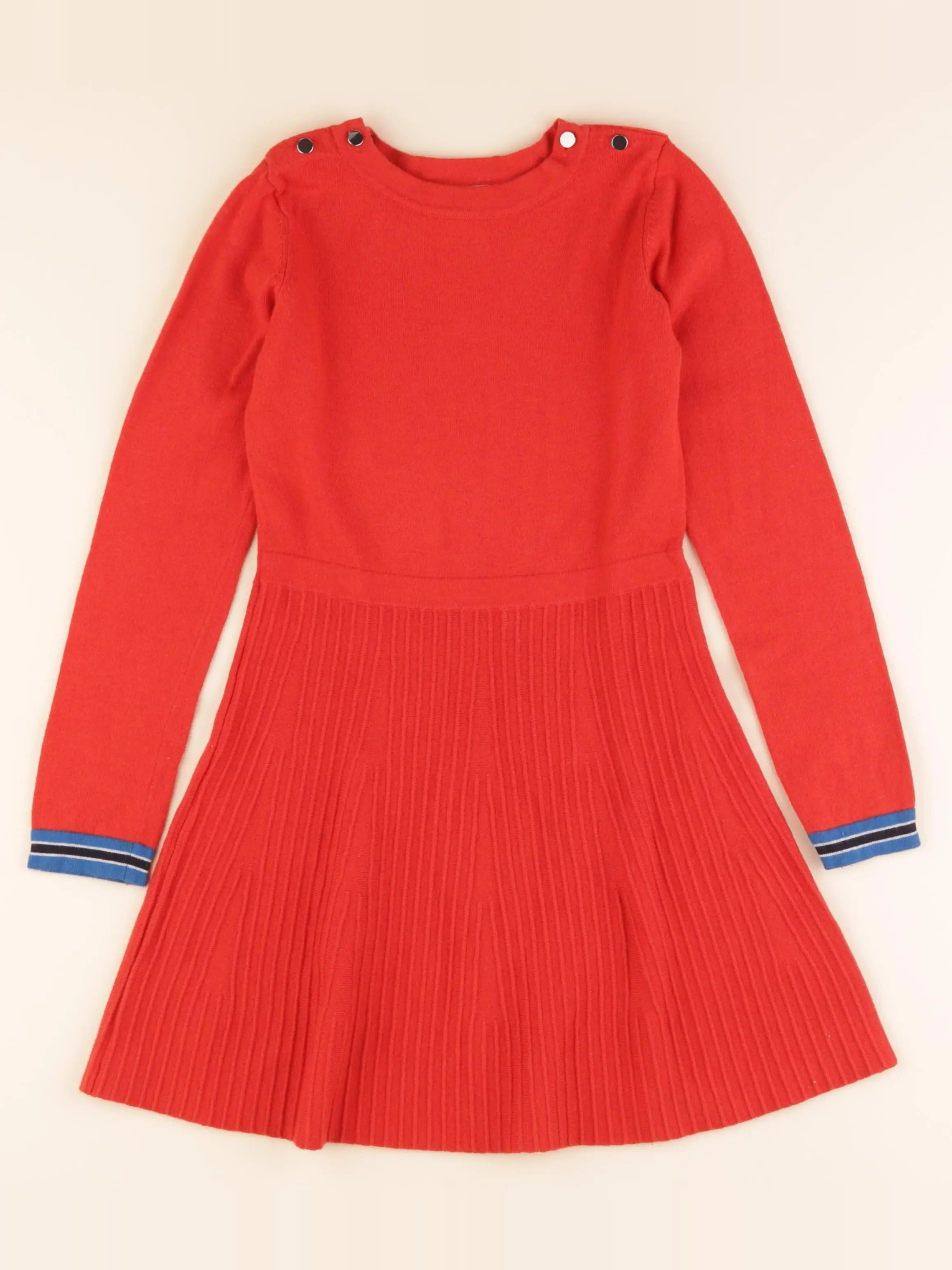 Jacadi - robe rouge - 8 ans