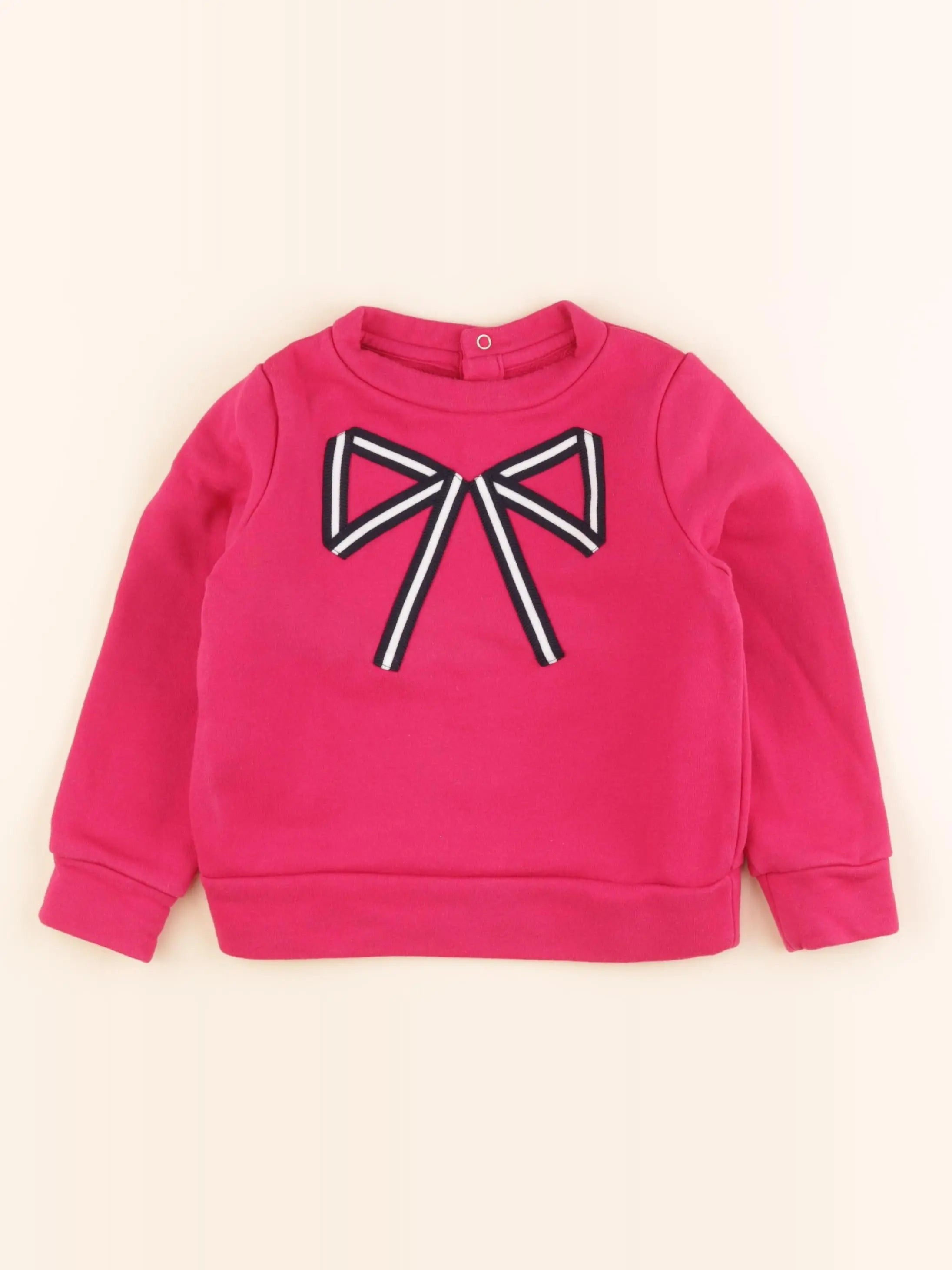 Jacadi - sweat rose - 8 ans