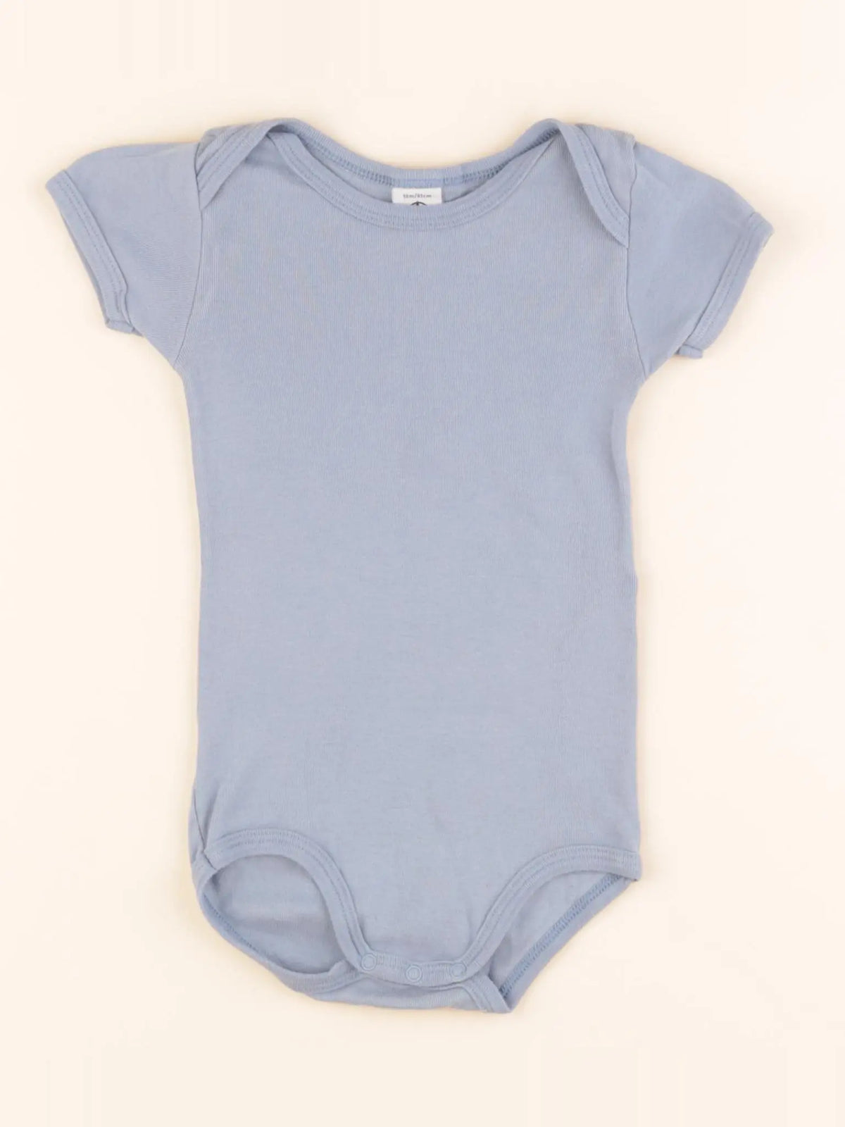 Petit Bateau - body bleu - 18 mois