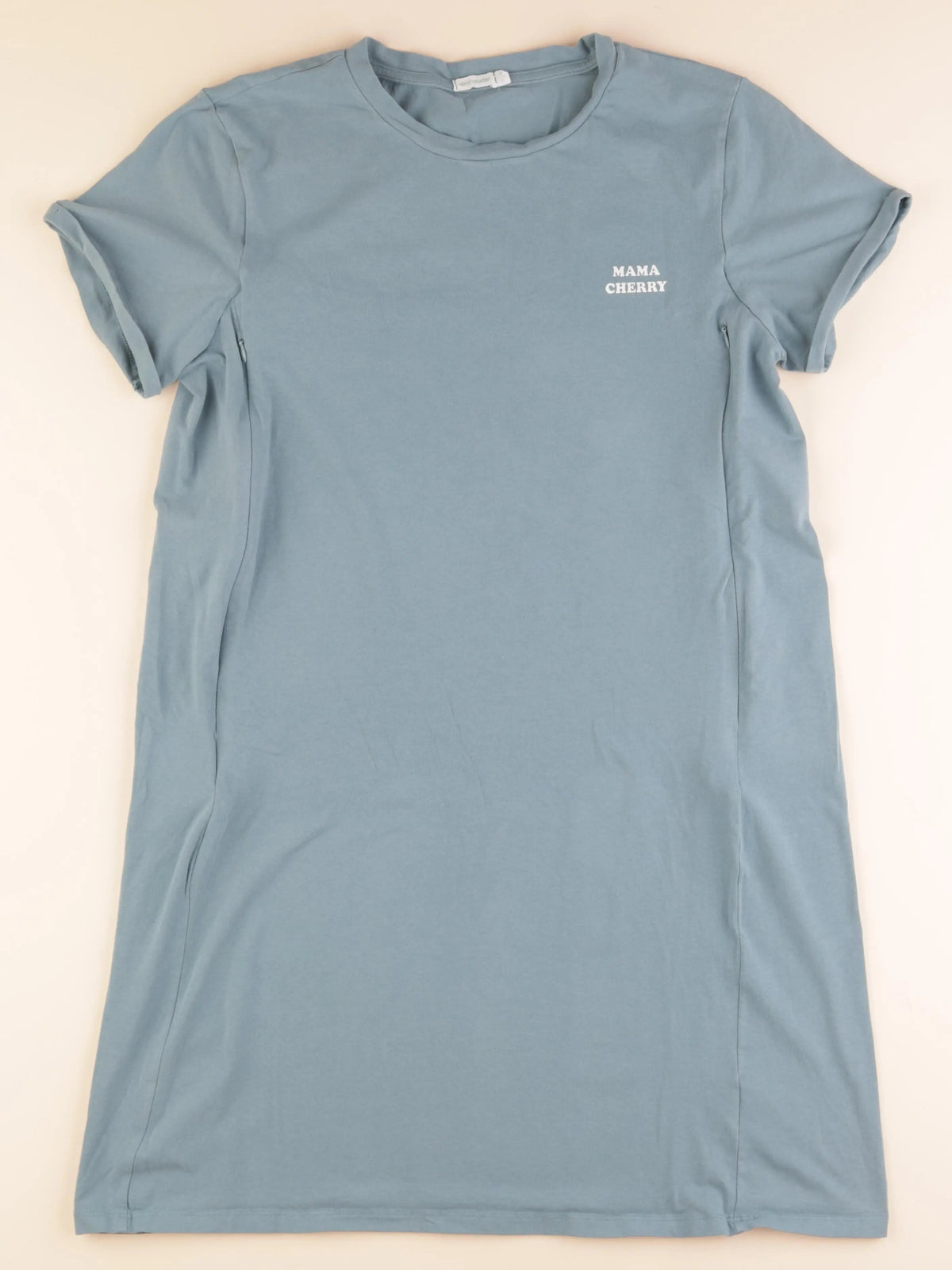 Vertbaudet - chemise de nuit allaitement bleu - 42 à 44