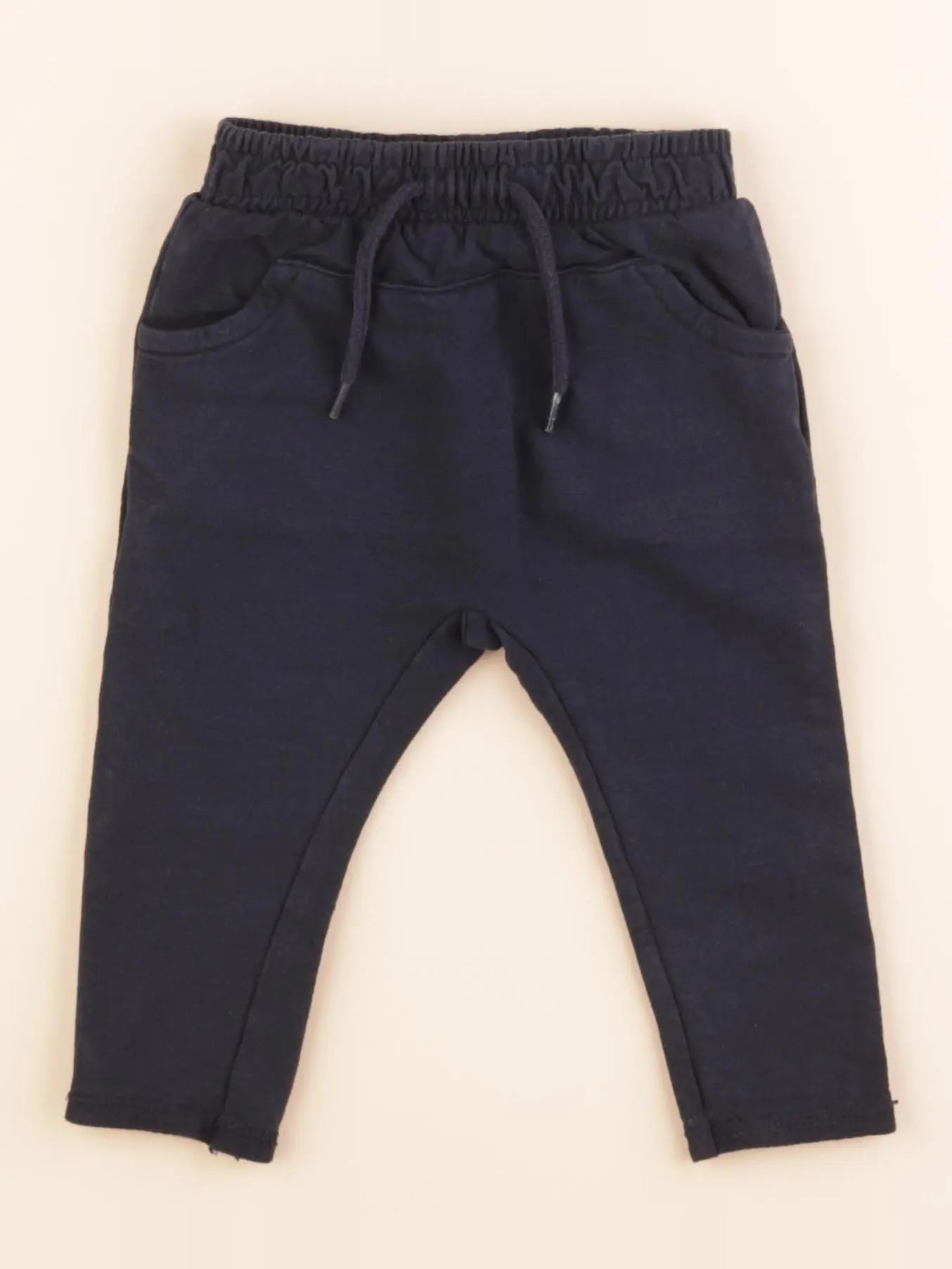 Vertbaudet - pantalon bleu - 6 mois