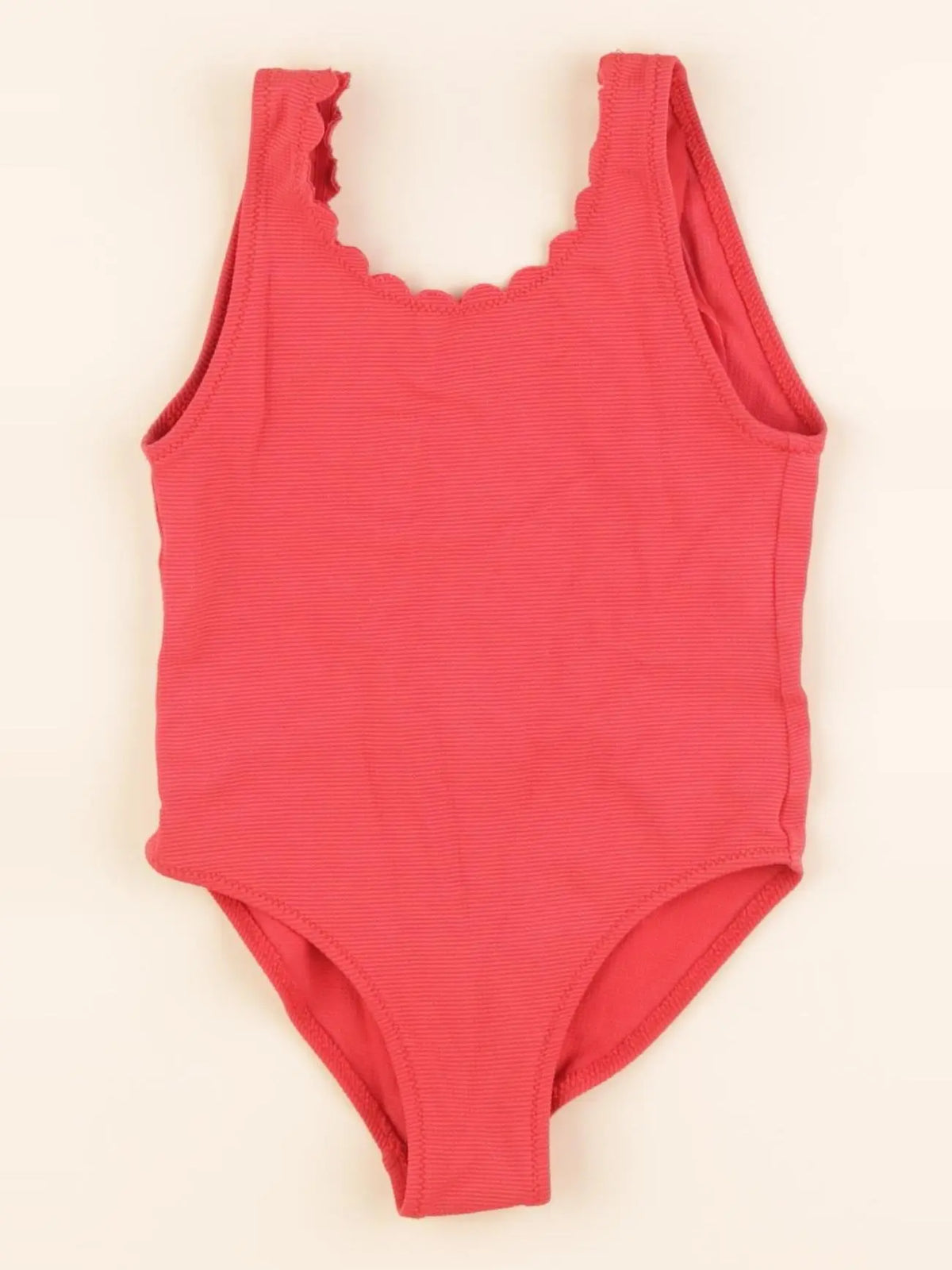 Monoprix - maillot de bain rouge - 4 ans