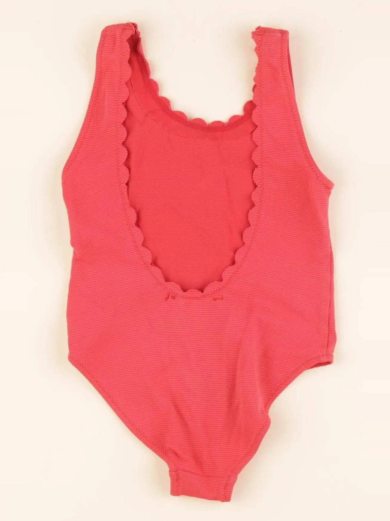 Monoprix - maillot de bain rouge - 4 ans