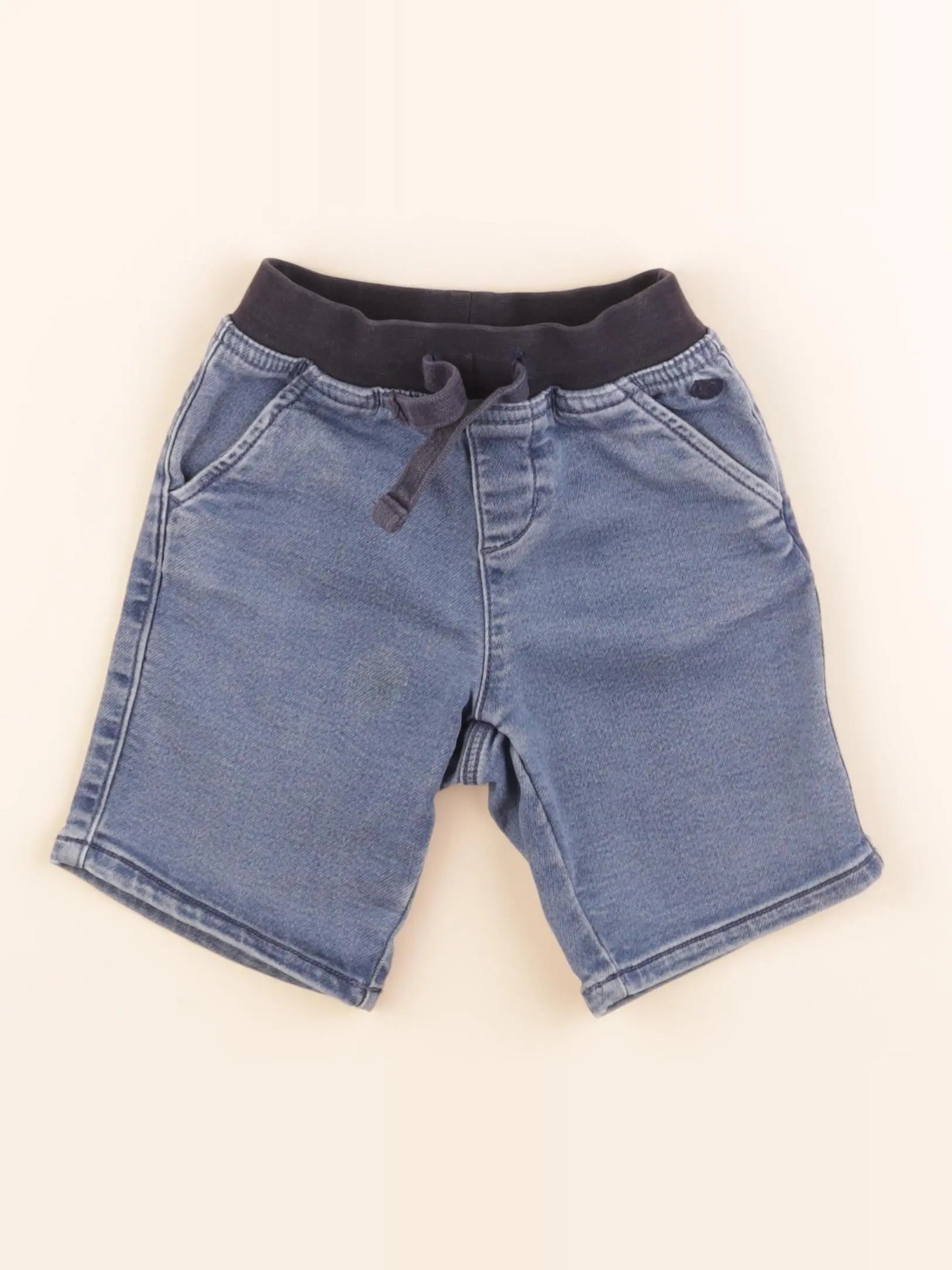 Petit Bateau - short bleu - 3 ans