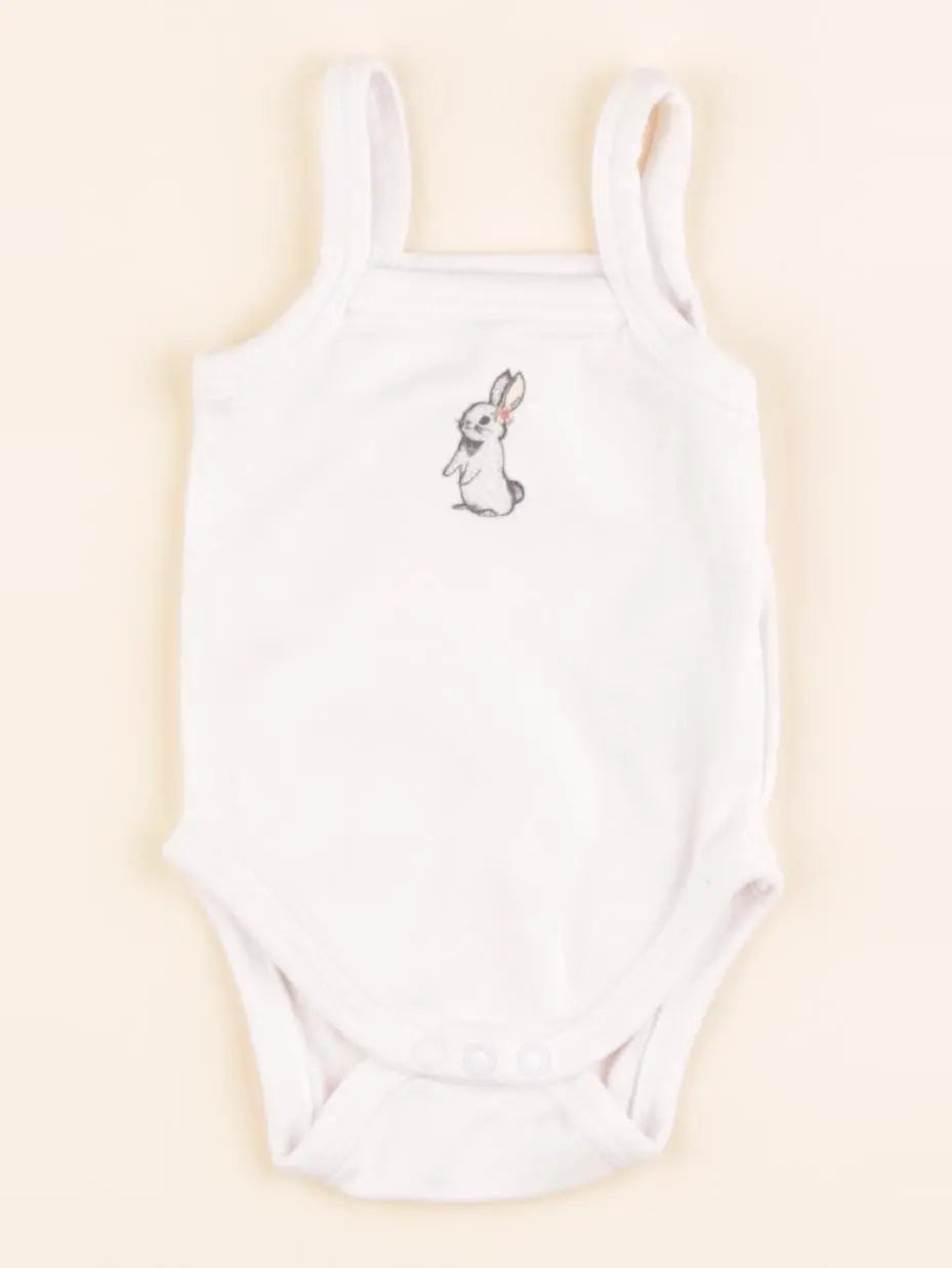 Vertbaudet - body blanc - 1 mois