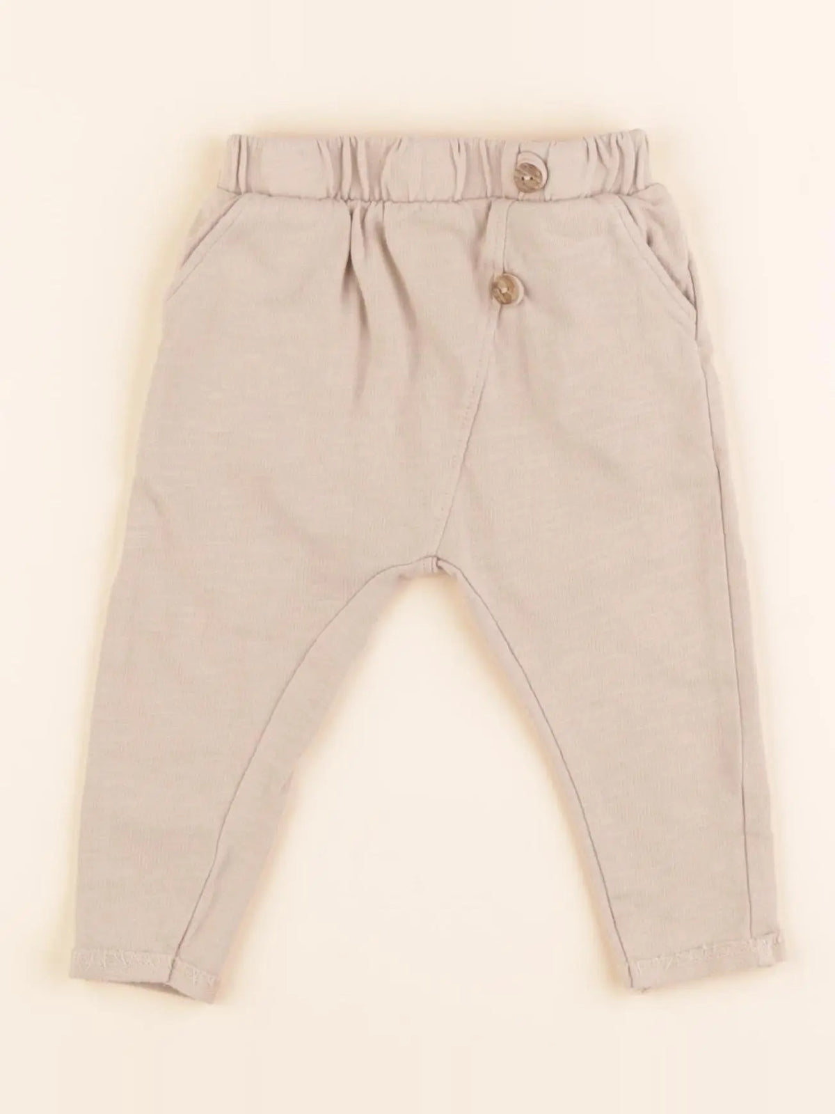 Vertbaudet - pantalon beige - 3 mois