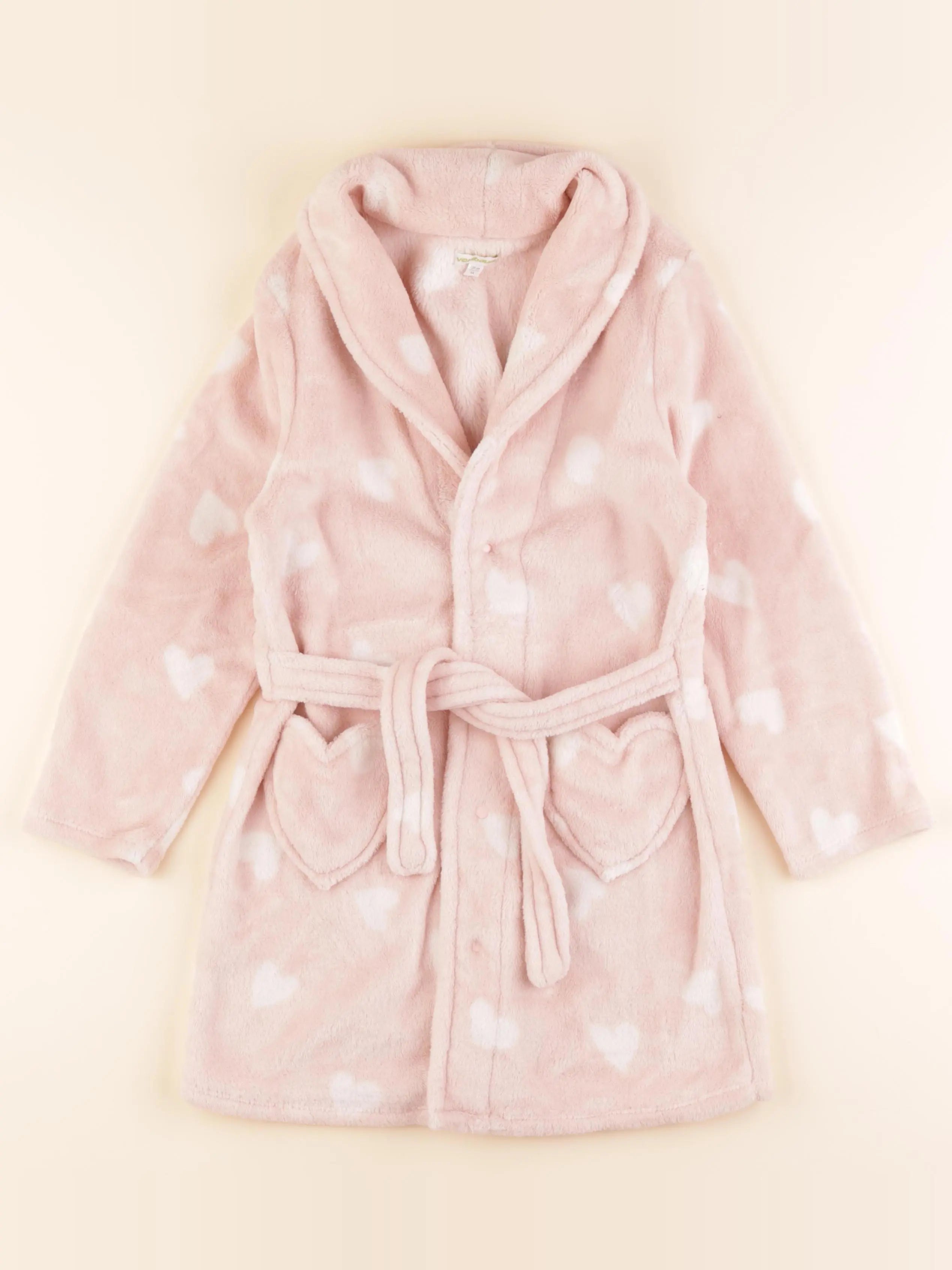Vertbaudet - robe de chambre rose - 8 ans