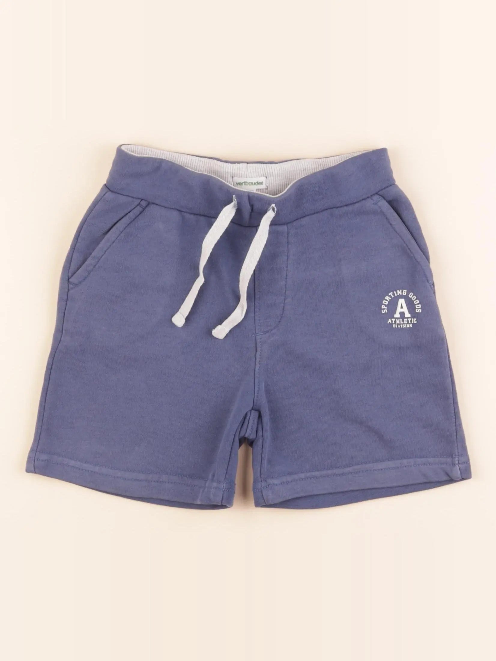 Vertbaudet - short bleu - 4 ans