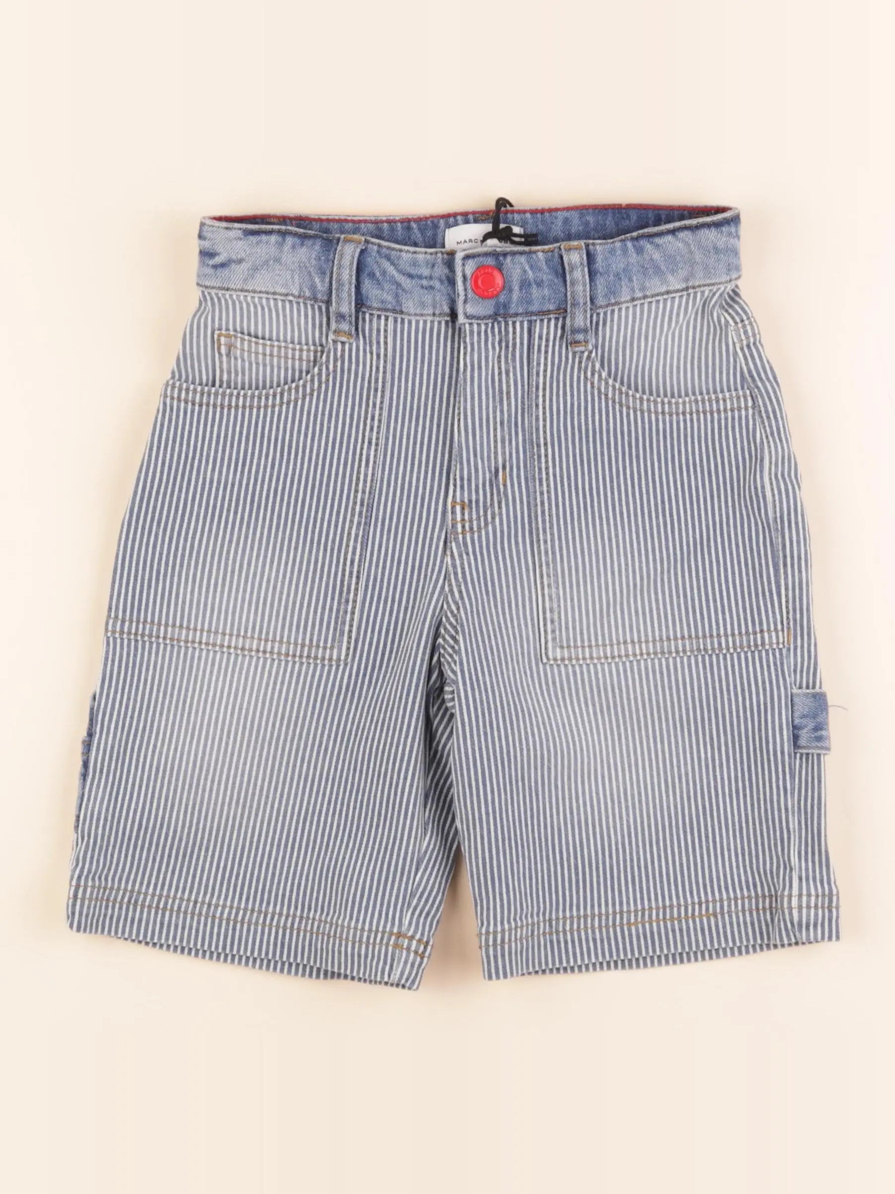 Little marc jacobs - short bleu, blanc - 8 ans