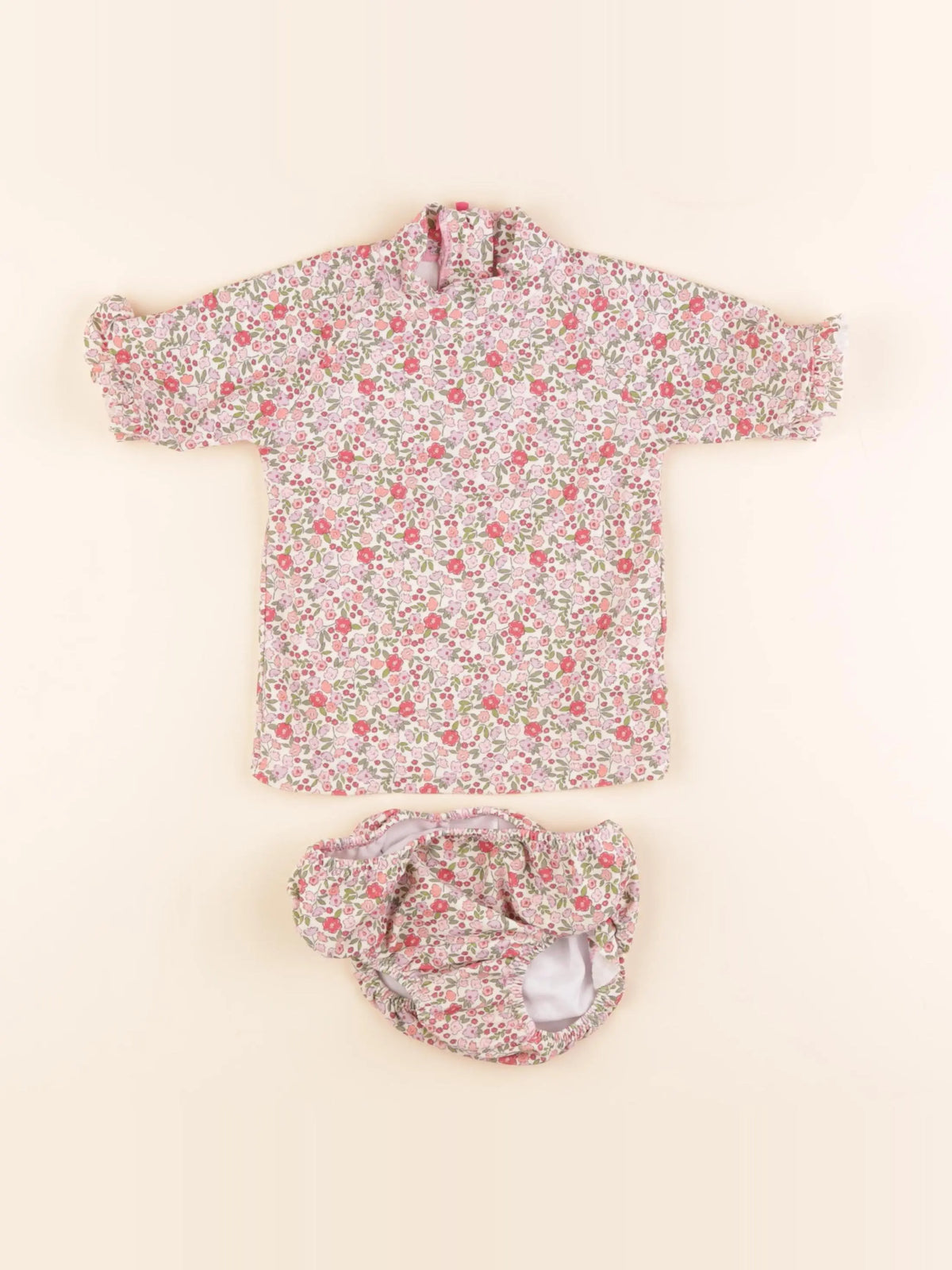 Vertbaudet - ensemble de bain multicolore - 2 ans
